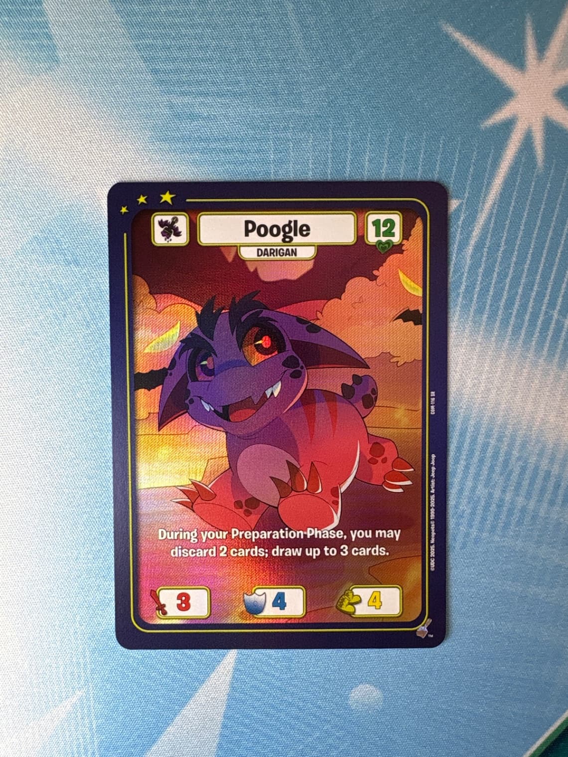 Neopets: Poogle Darigan COM- 116 SR
