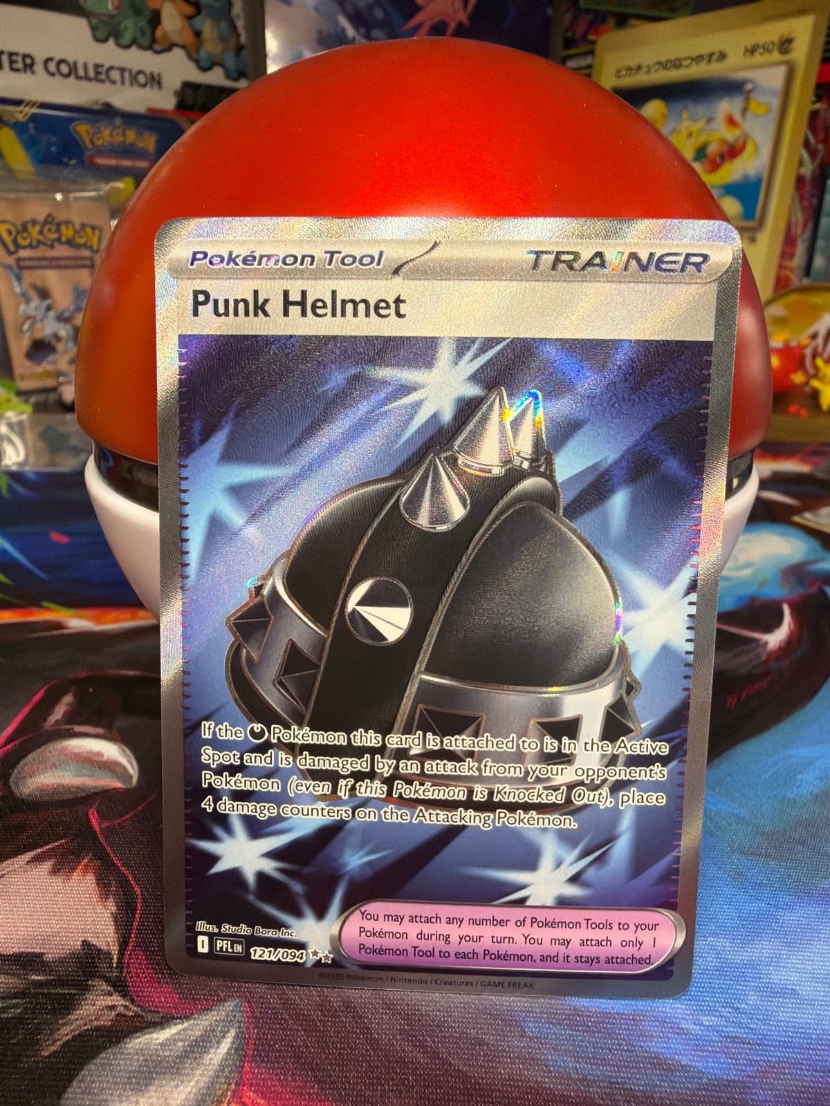 Punk Helmet #121 Pokemon Phantasmal Flames