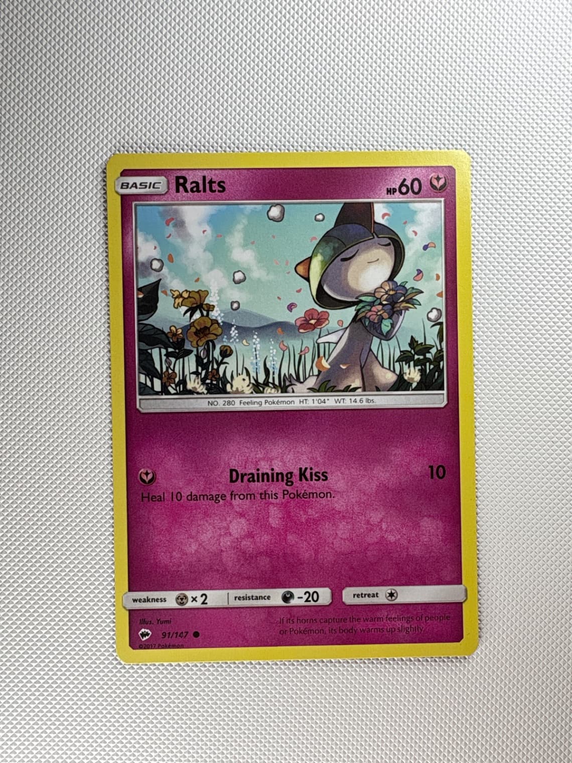 Burning Shadows Ralts 91/147