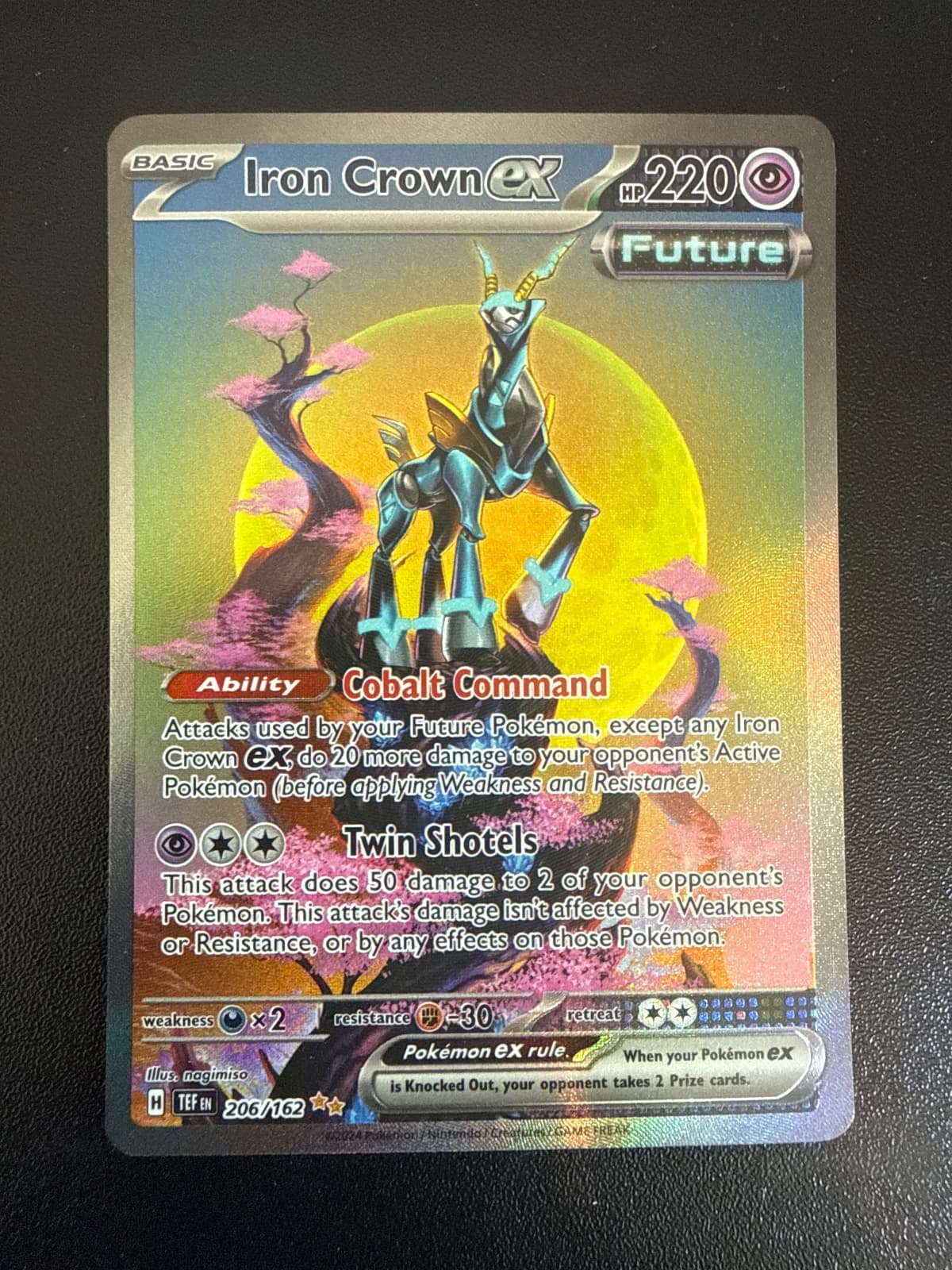 Iron Crown ex 206/162 Special Illustration Rare