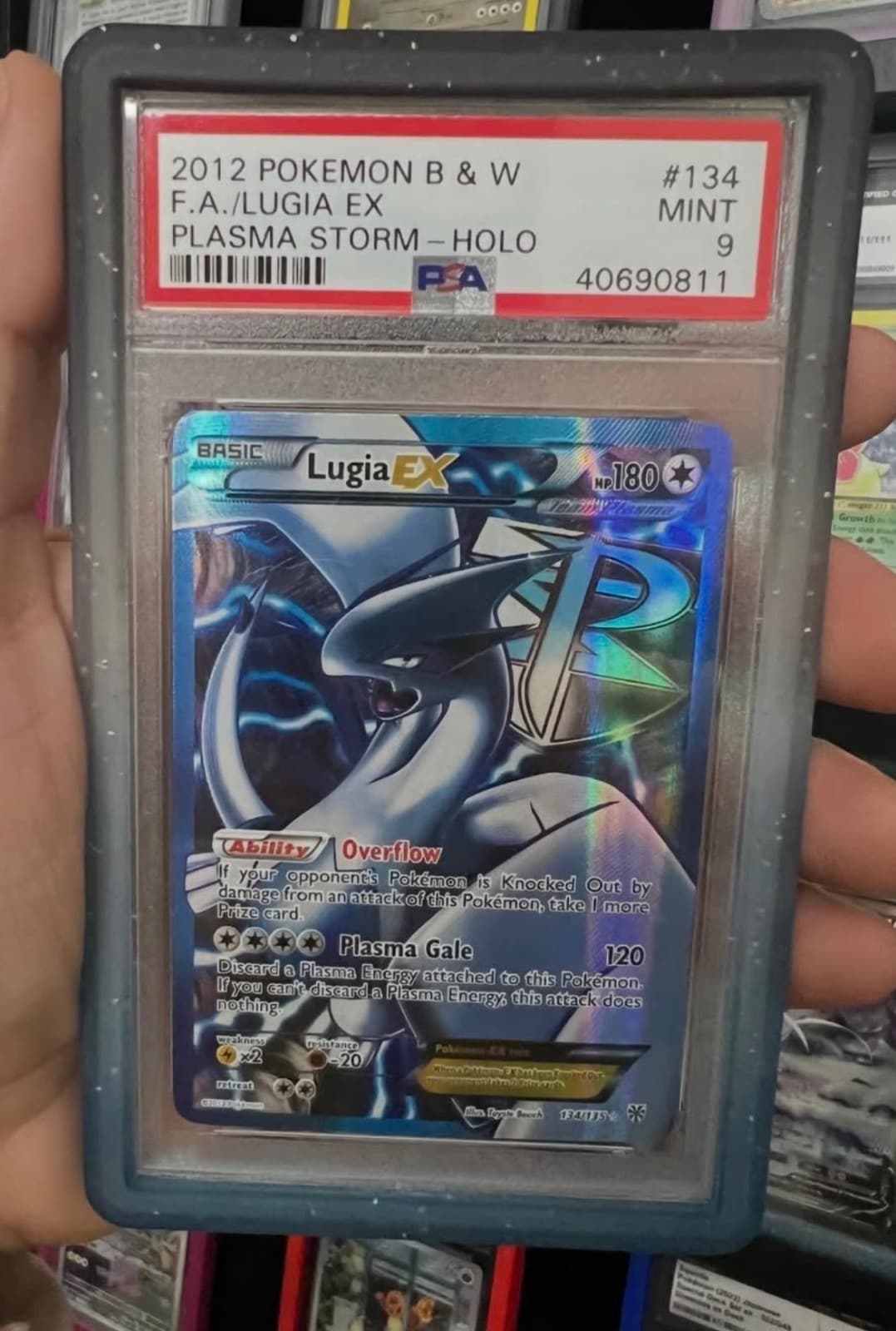 2012 B & W Lugia 134 PSA 9