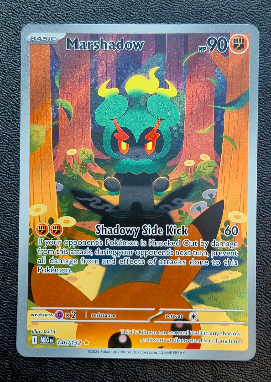Marshadow 146/132 Mega Evolution Illustration Rare