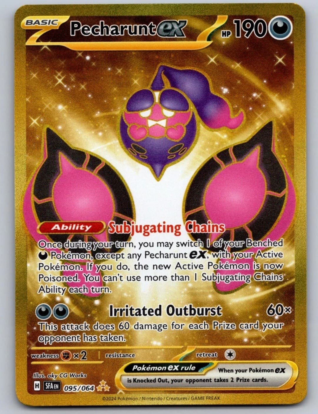 Pecharunt ex Shrouded Fable 095/064 Hyper Rare