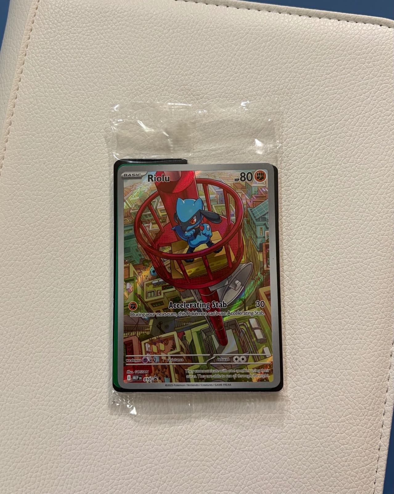 Riolu Sealed Mega Evolution Promo - 010