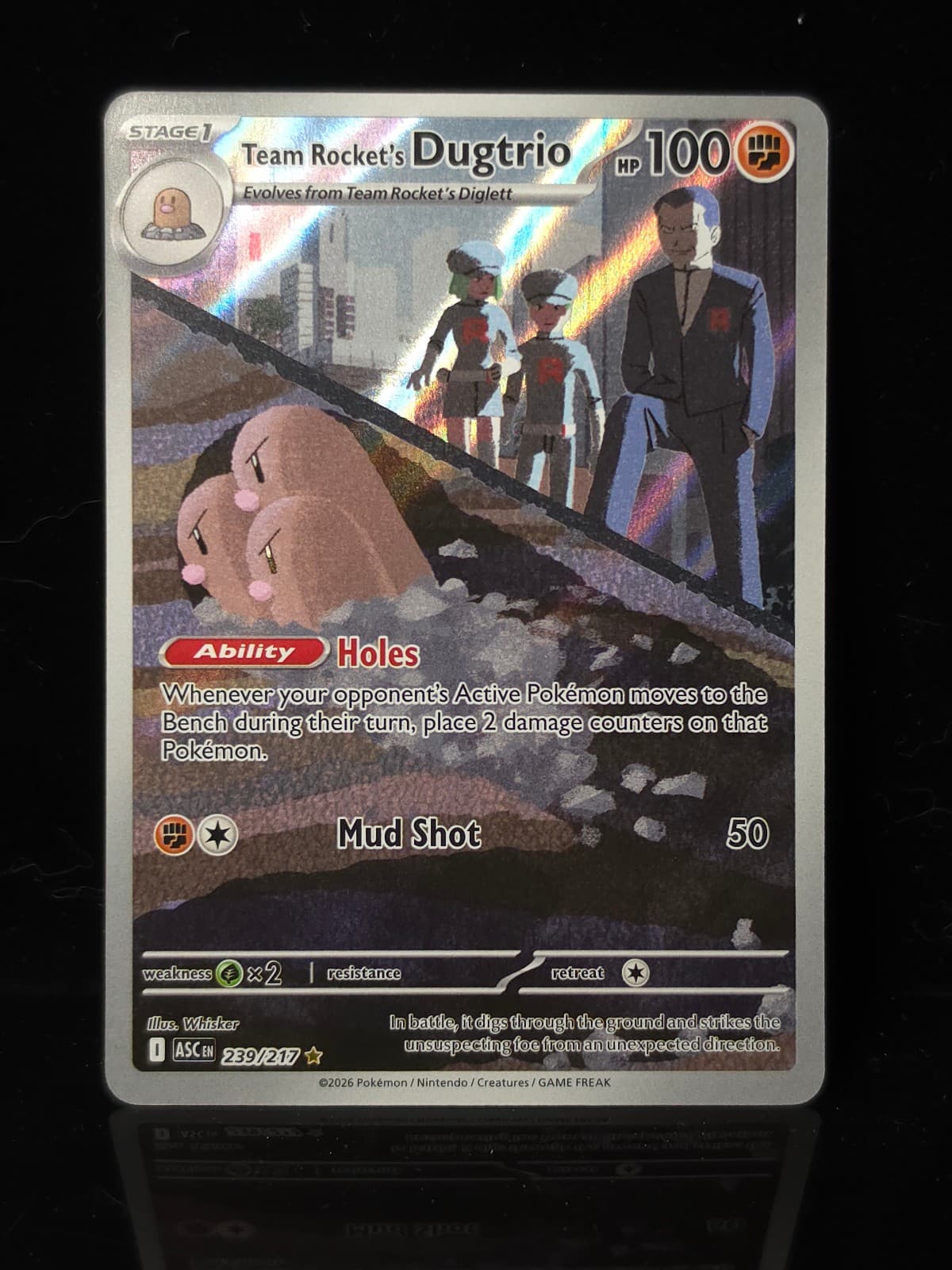 2026 Ascended Heroes Team Rocket's Dugtrio...