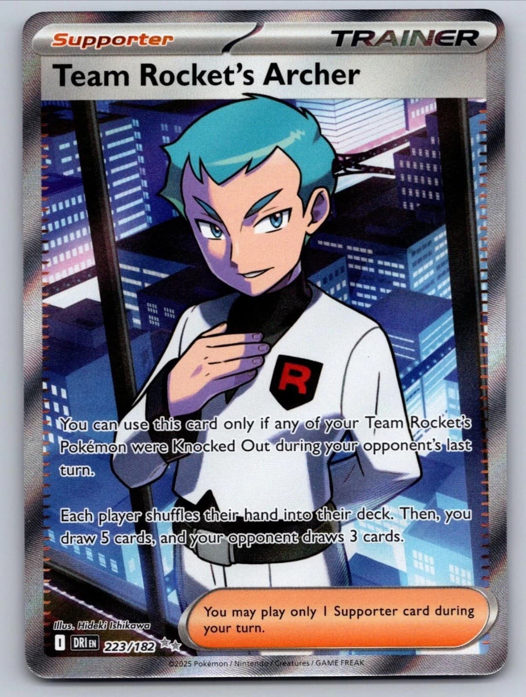 2025 Destined Rivals Team Rocket's Archer...