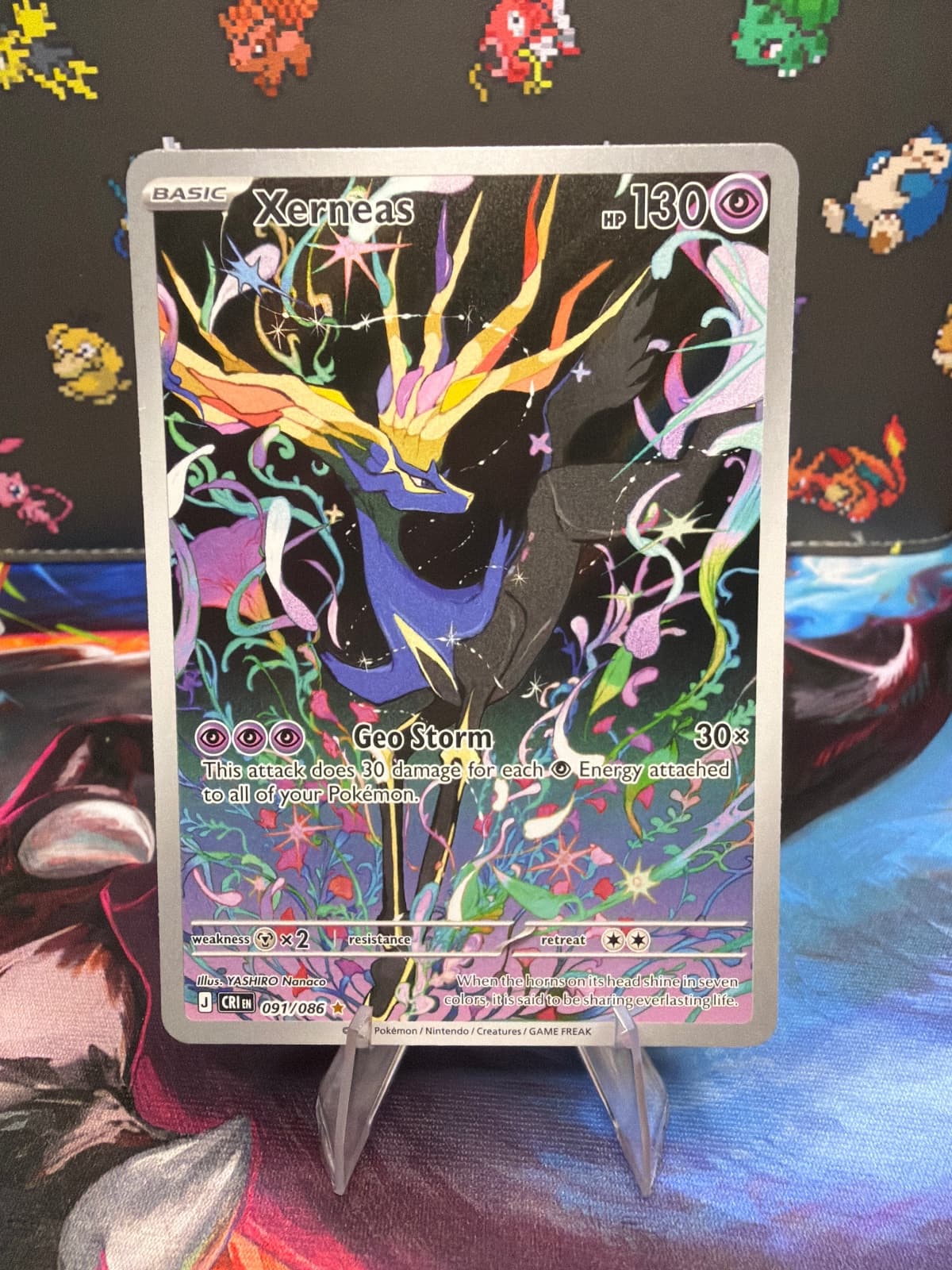 Xerneas 091/086 Chaos Rising Illustration Rare