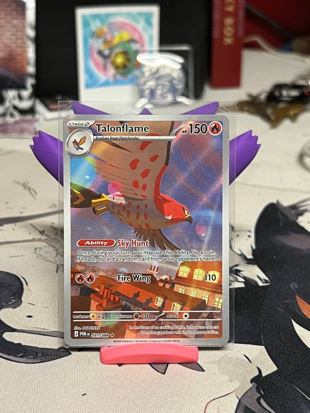 2025 Steam Siege Talonflame BREAK 21/114 Ultra...