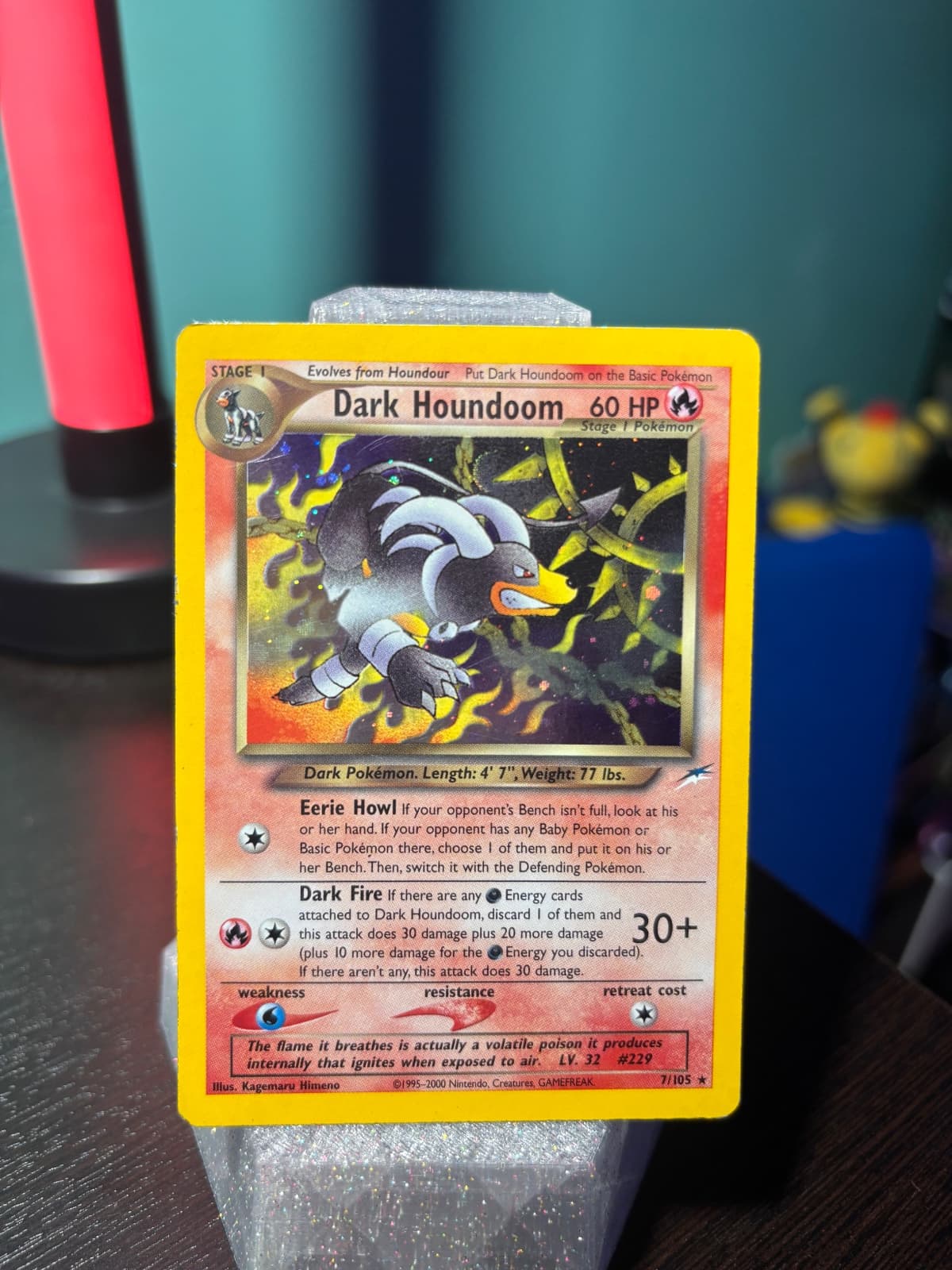 2000 Neo Destiny Dark Houndoom 7 Rare