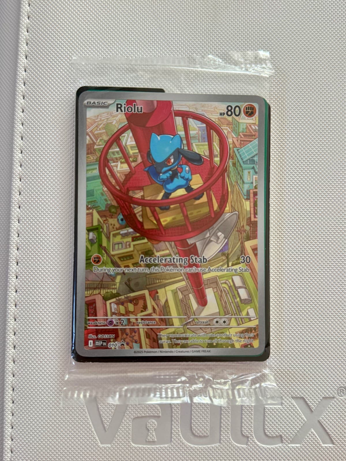 2023 MEP Black Star Promos Riolu 010 - SEALED