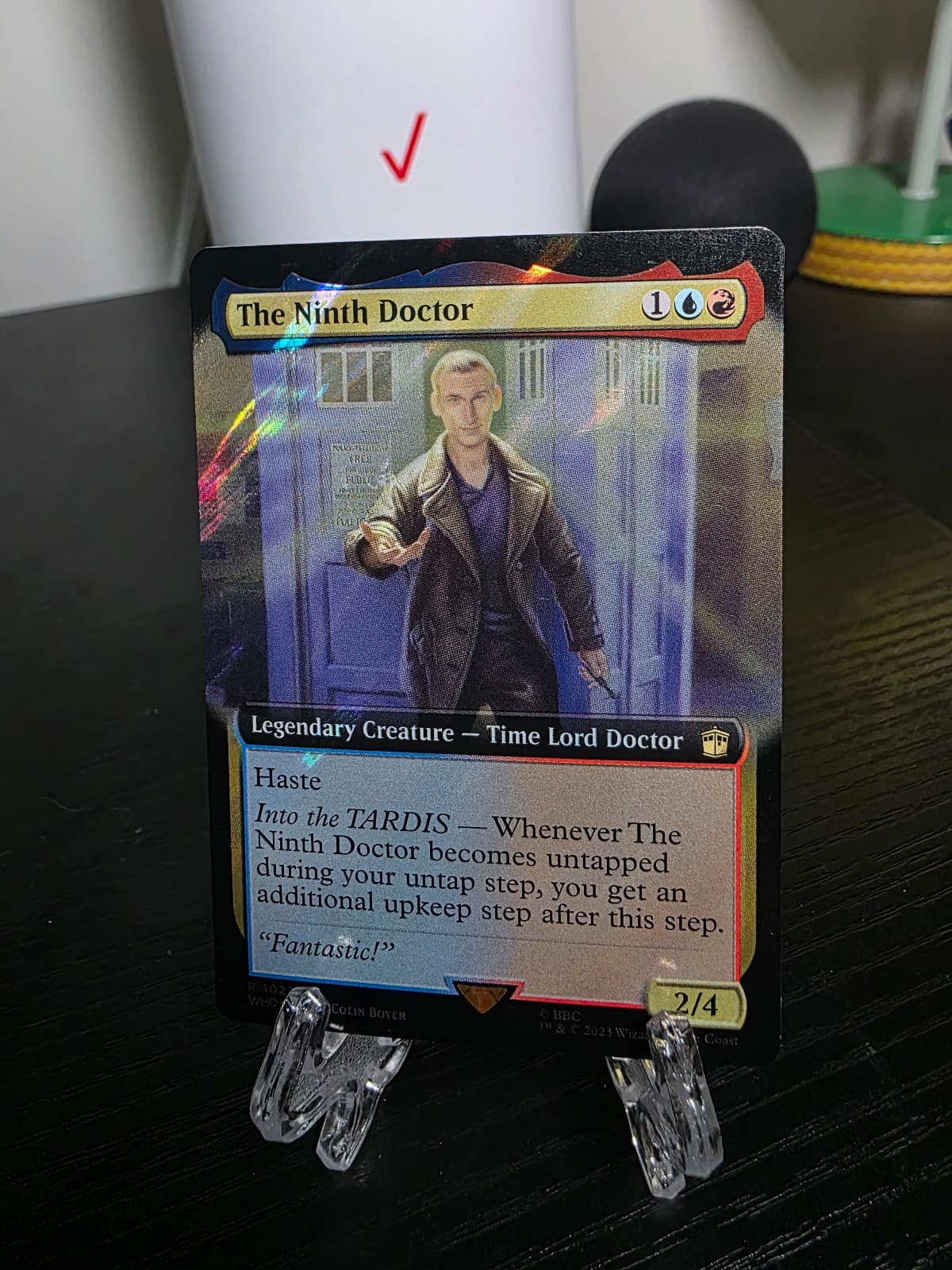 MTG  Dr. Who The Ninth Doctor (Extended Art)...
