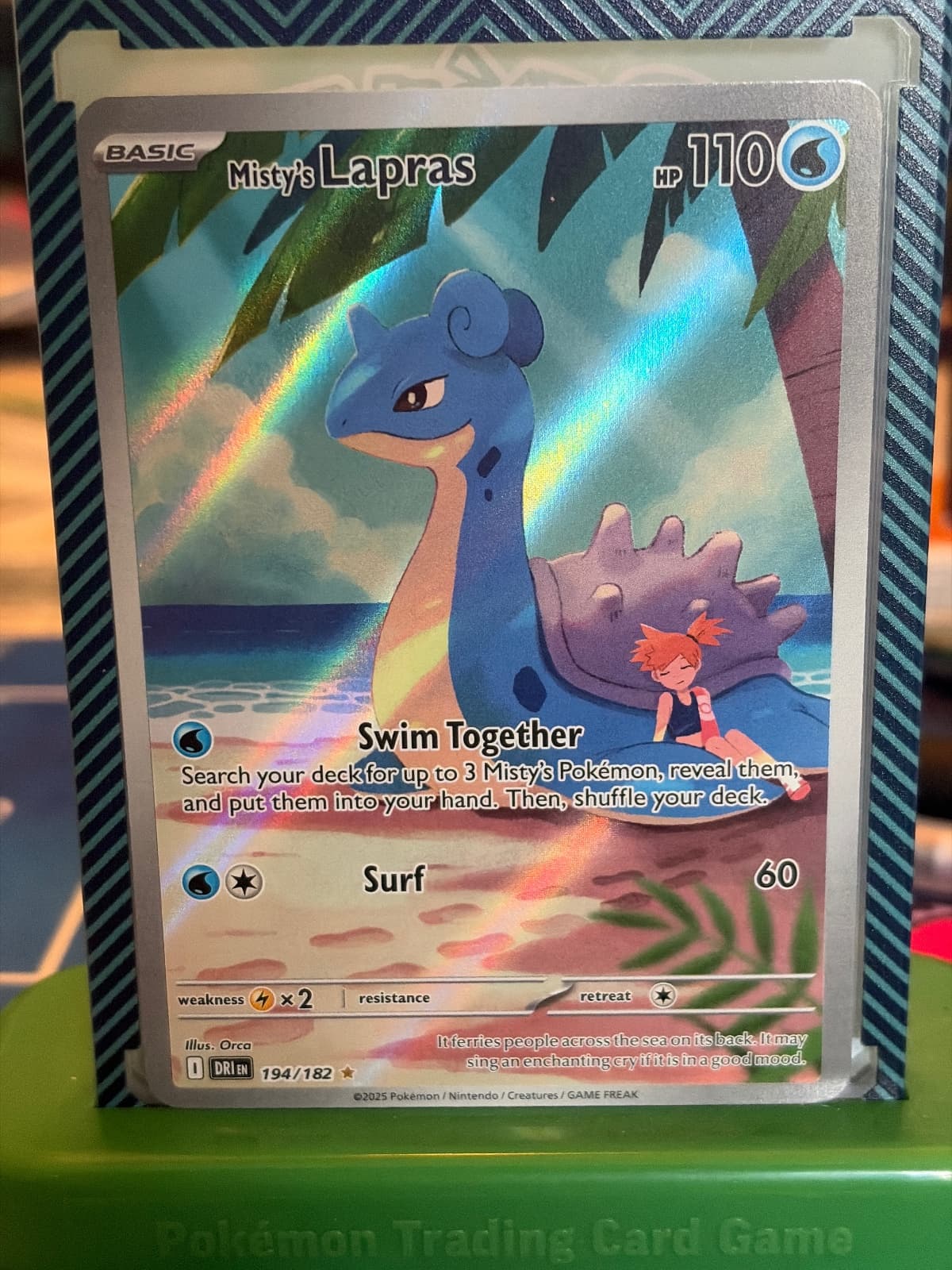 2025 Destined Rivals Misty's Lapras 194/182
