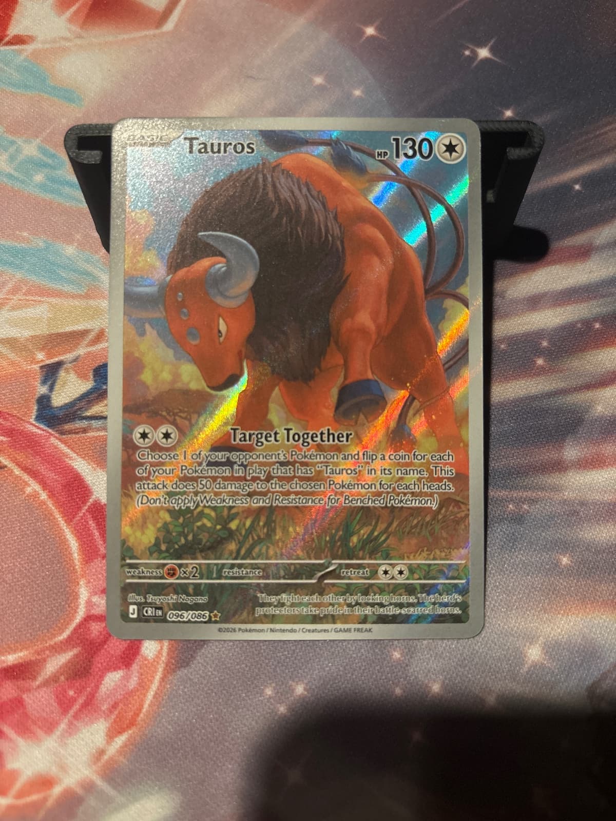Tauros 096/86 - Illustration Rare - Chaos Rising