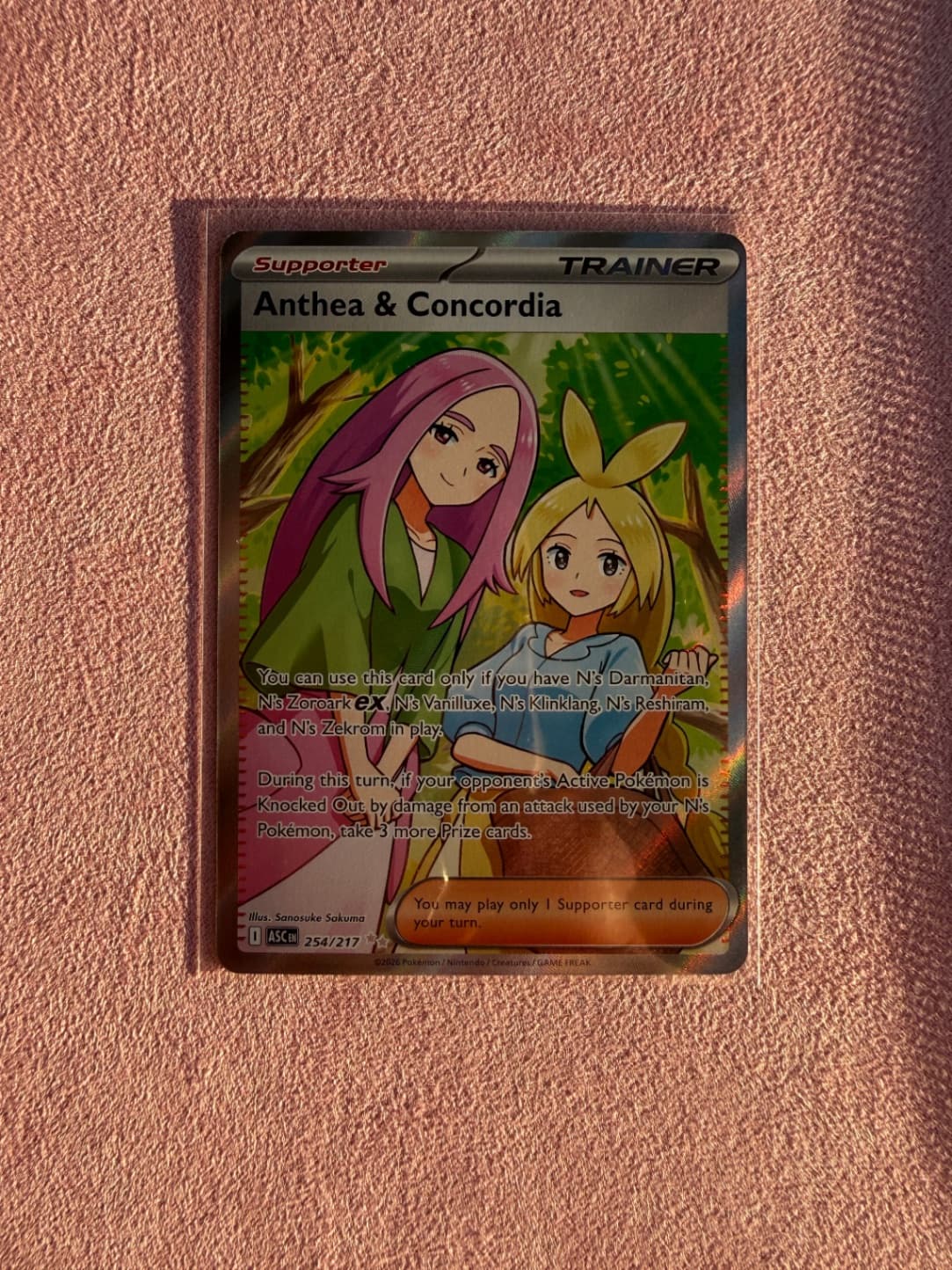 Ascended Heroes Anthea & Concordia 254/217...