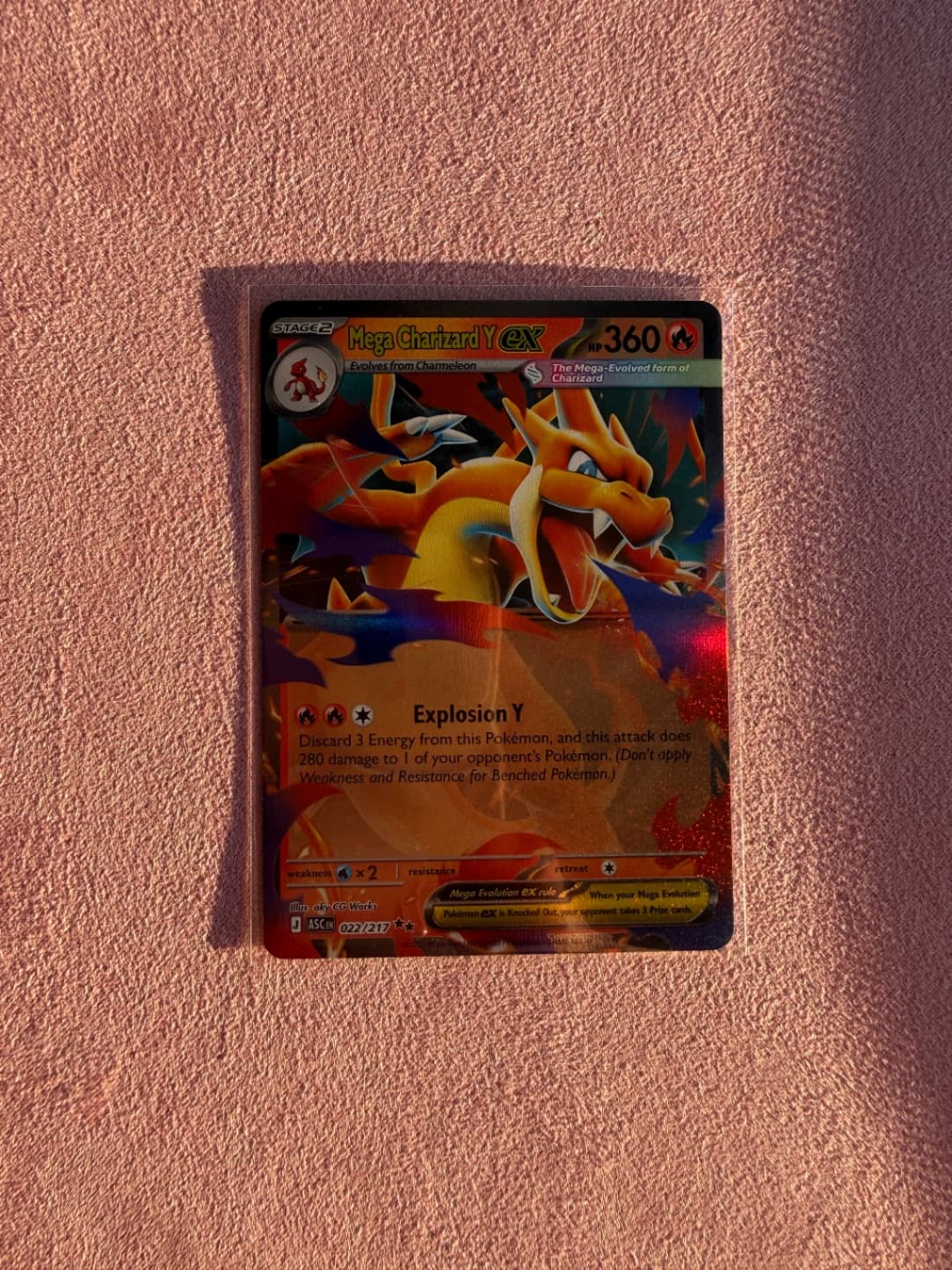 Mega Charizard Y ex 022/217 Ascended Heroes...