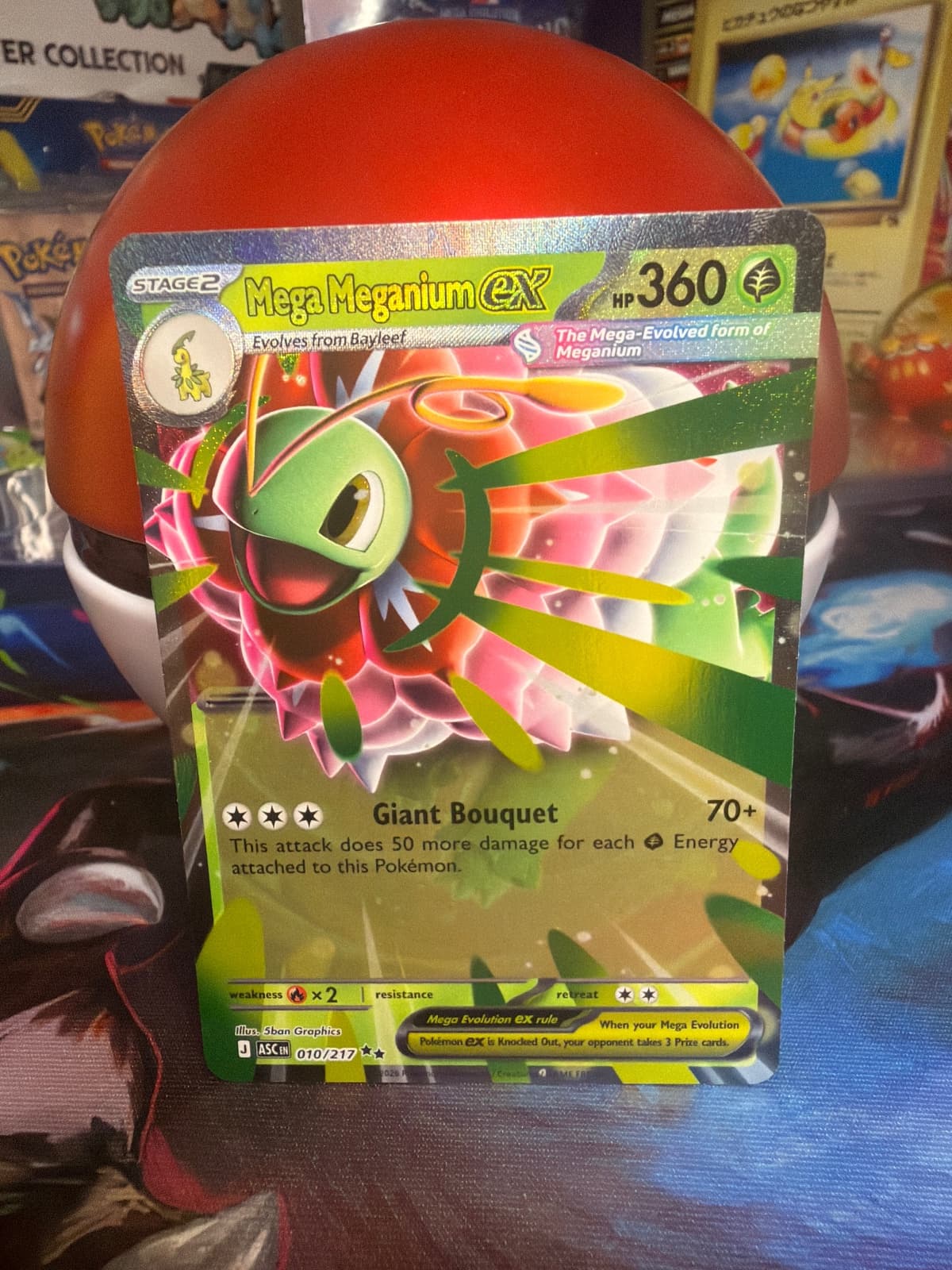 Mega Meganium Ex #10 Pokemon Ascended Heroes