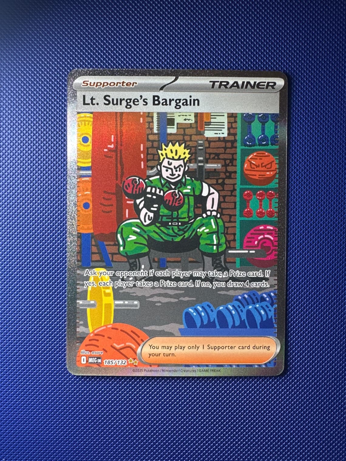 Mega Evolution Lt. Surge's Bargain 185/132...