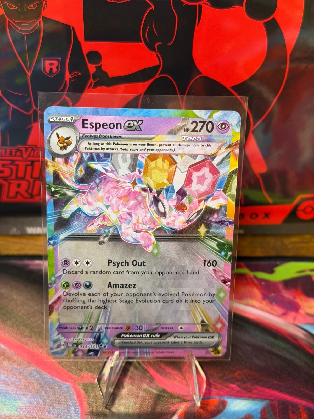 Espeon EX- Prismatic Evolutions (034/131)