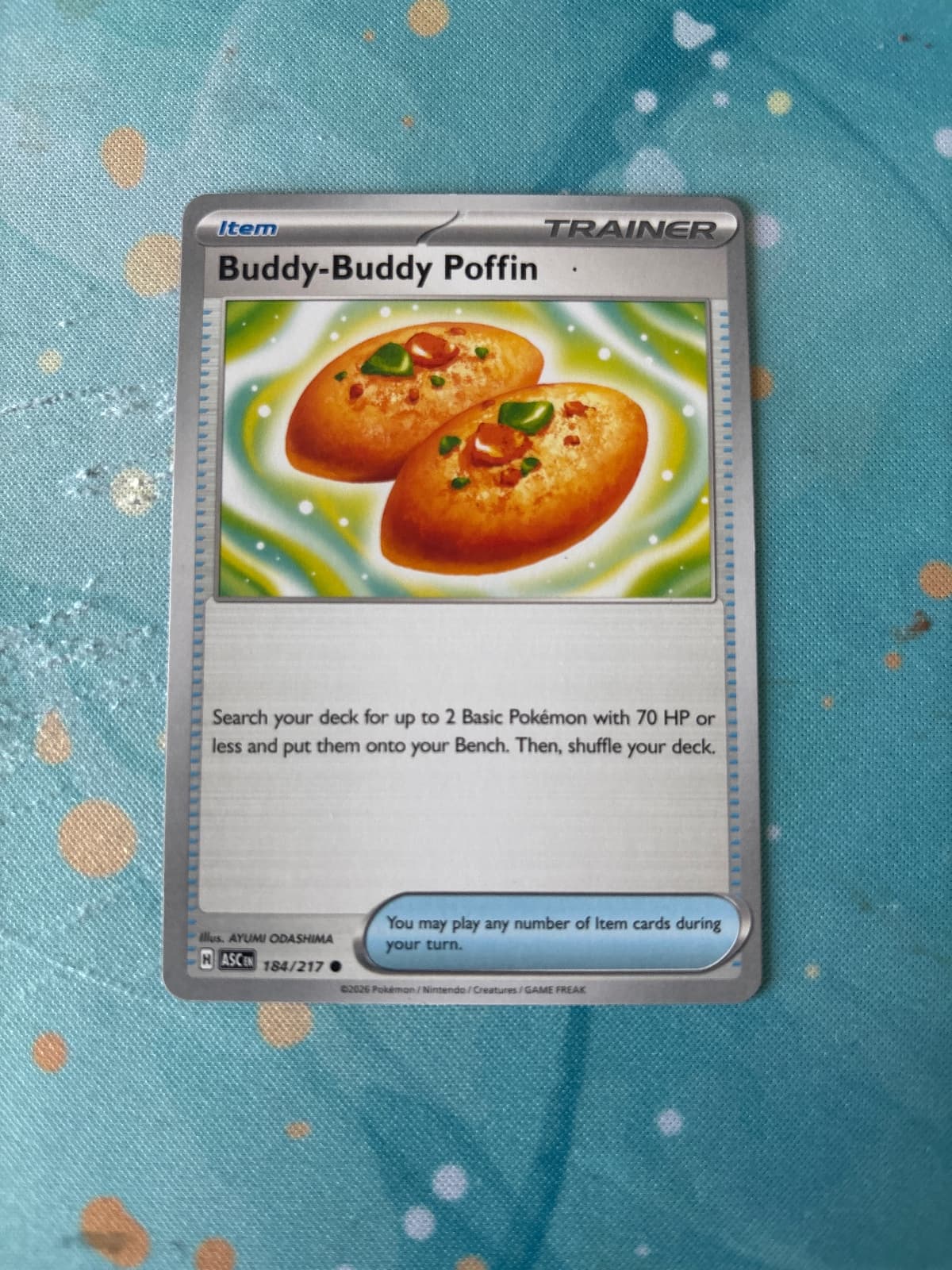Ascended Heroes Buddy-Buddy Poffin 184/217