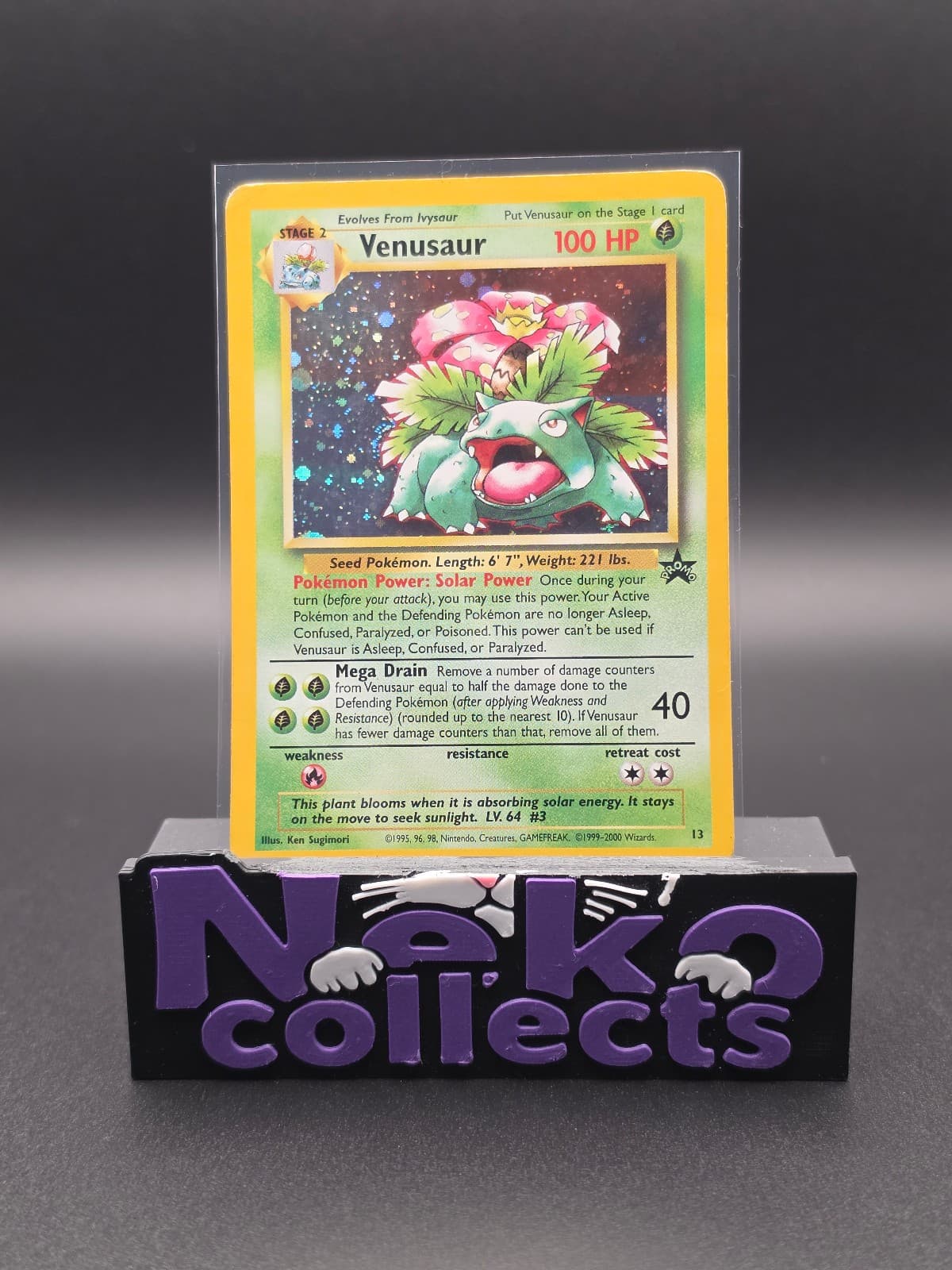 1999 Supreme Victors Venusaur 13 Rare Holo