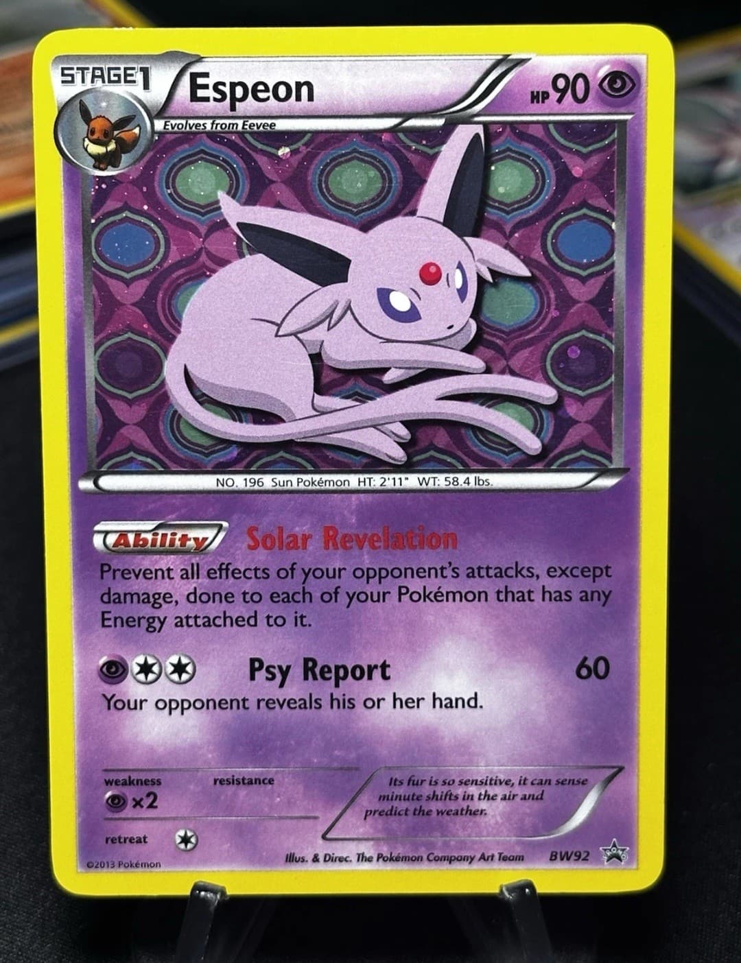 The Pokémon Company Pokémon TCG Espeon BW92...