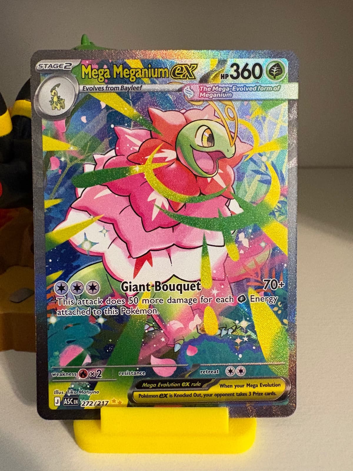 Mega Meganium ex 272/217 Special Illustration Rare