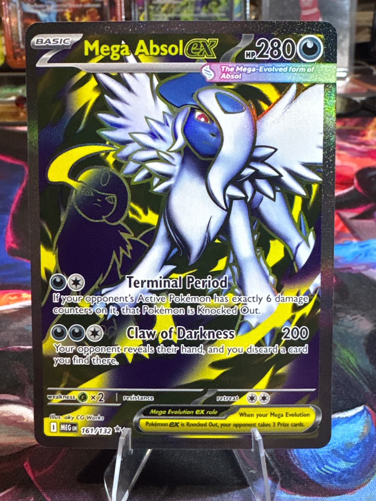 Mega Evolution Mega Absol ex 161/132 Ultra Rare