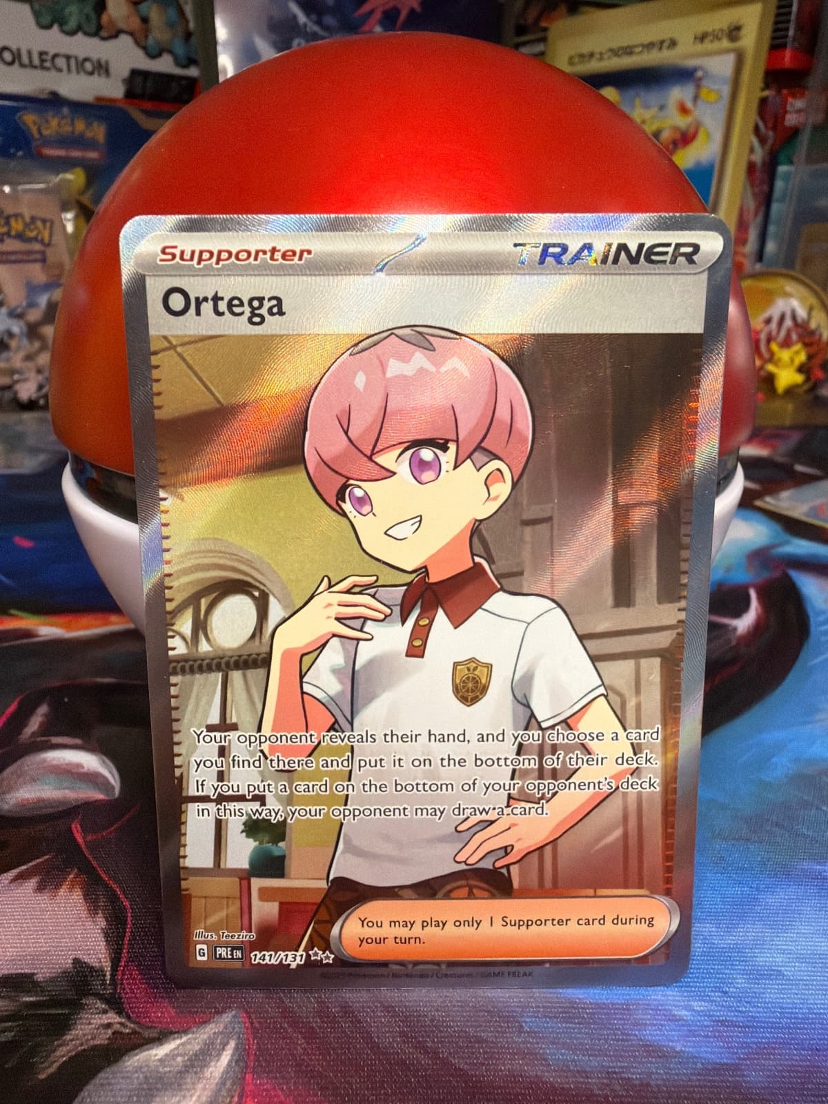 Ortega #141 Pokemon Prismatic Evolutions