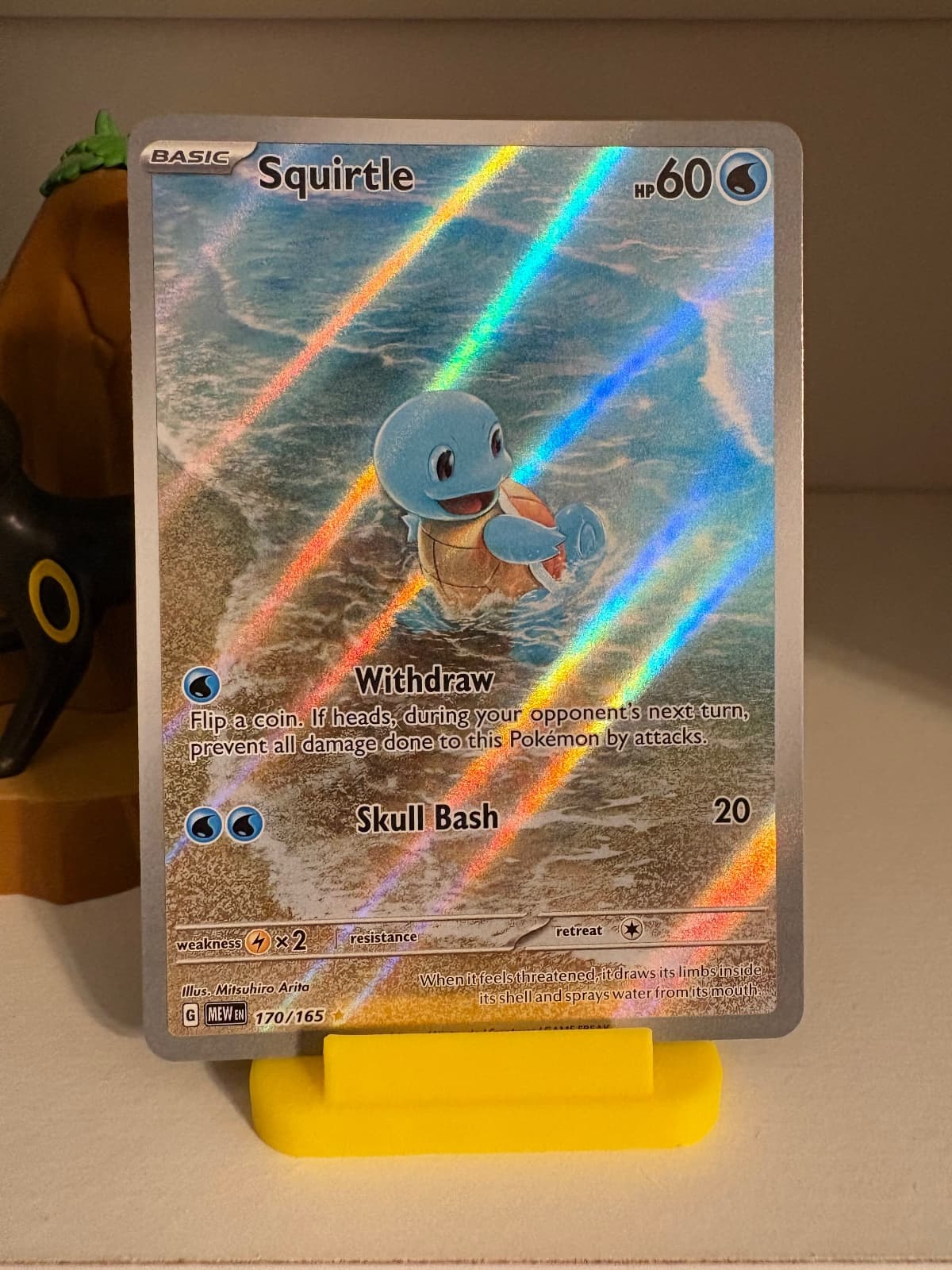 Squirtle 170/165 Illustration Rare 151
