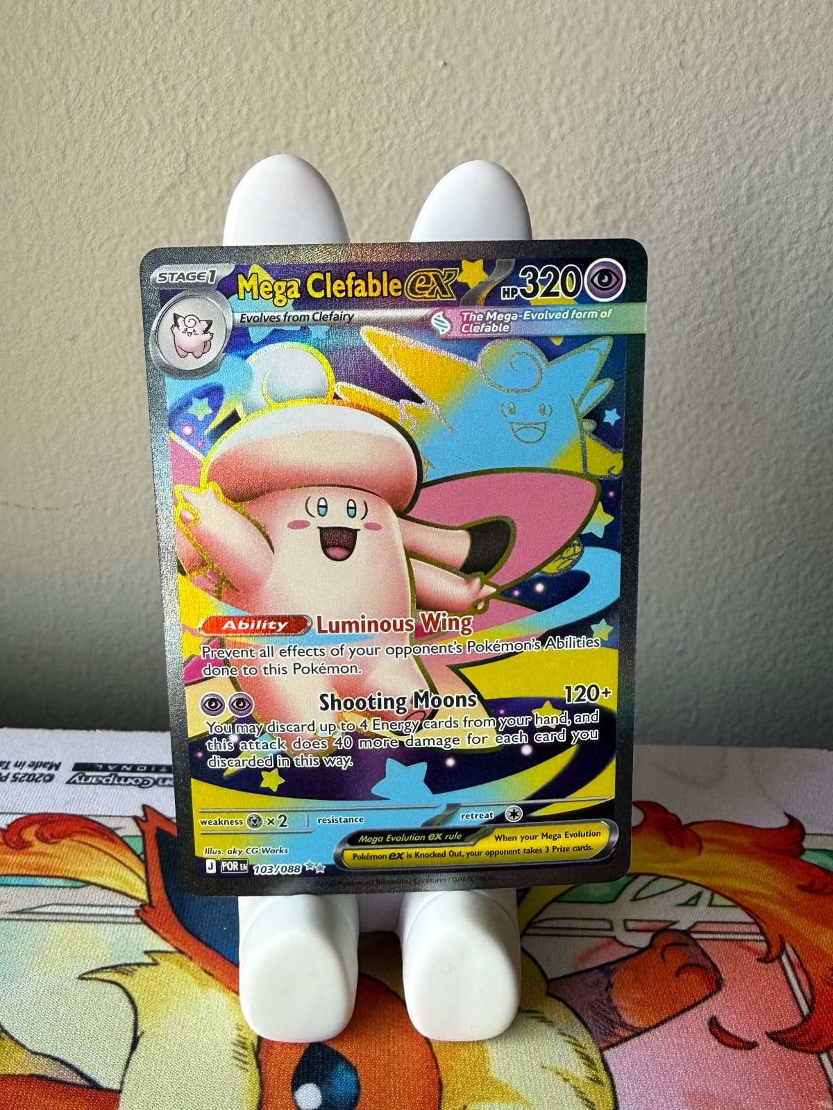 XY Mega Clefable EX 102/089 Rare