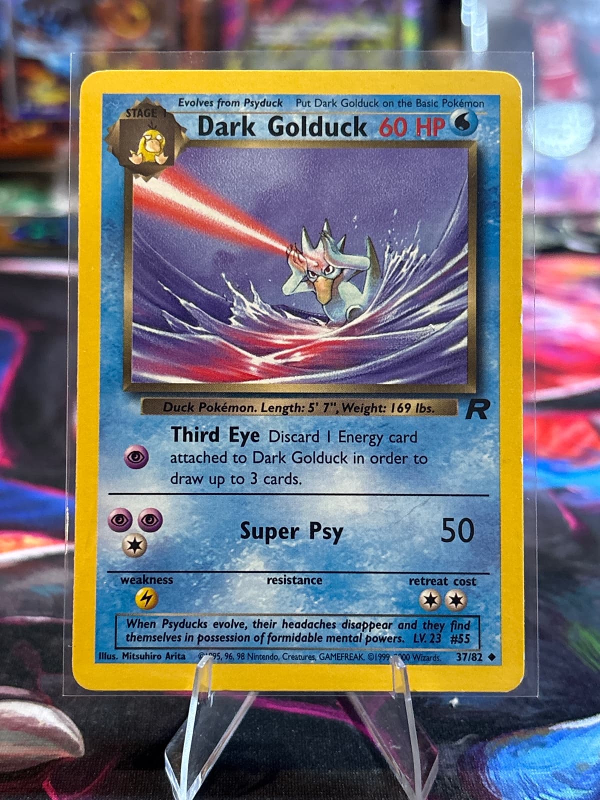 1999 Team Rocket Dark Golduck 37/82