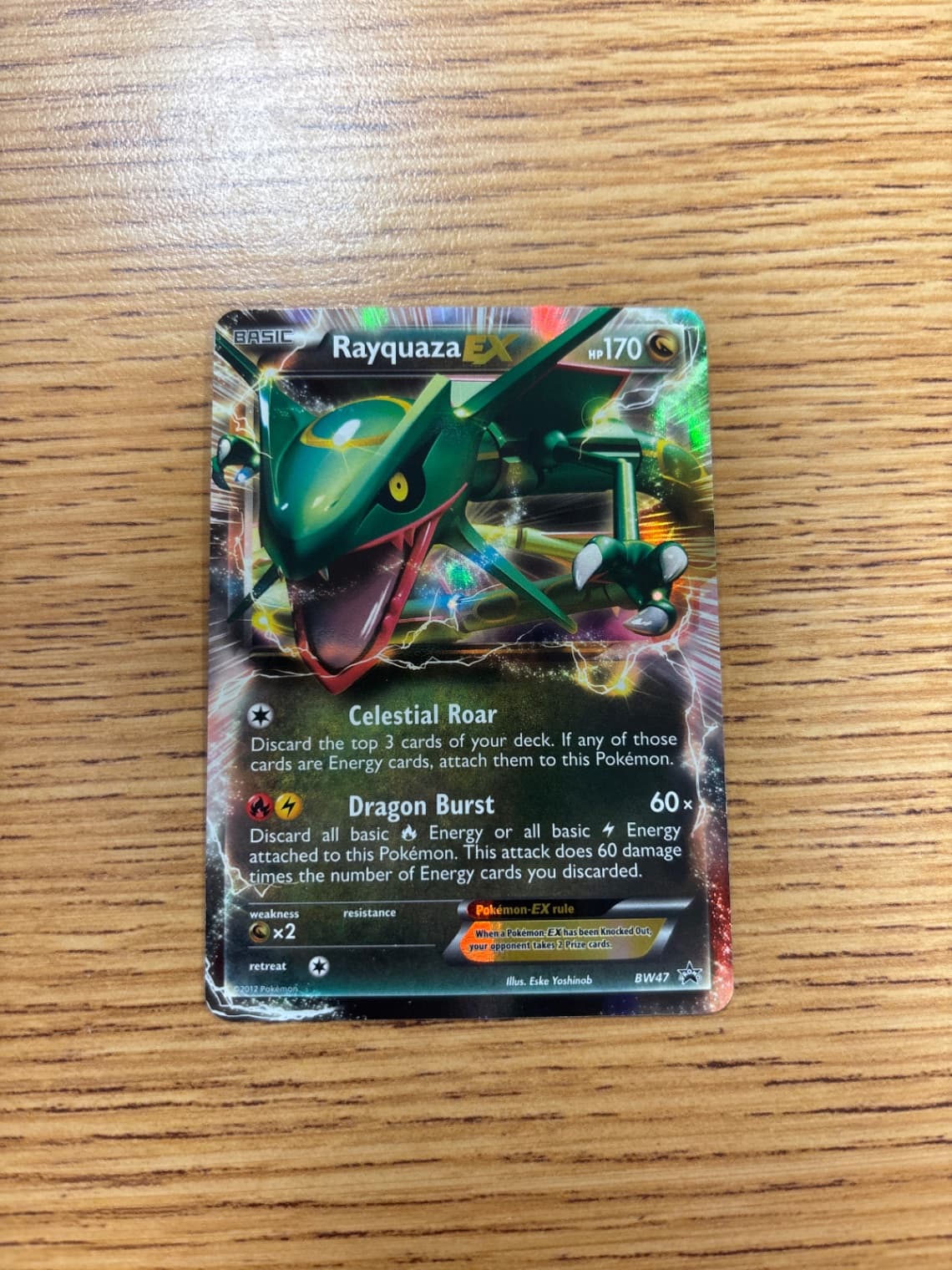 Rayquaza EX BW47 Promo