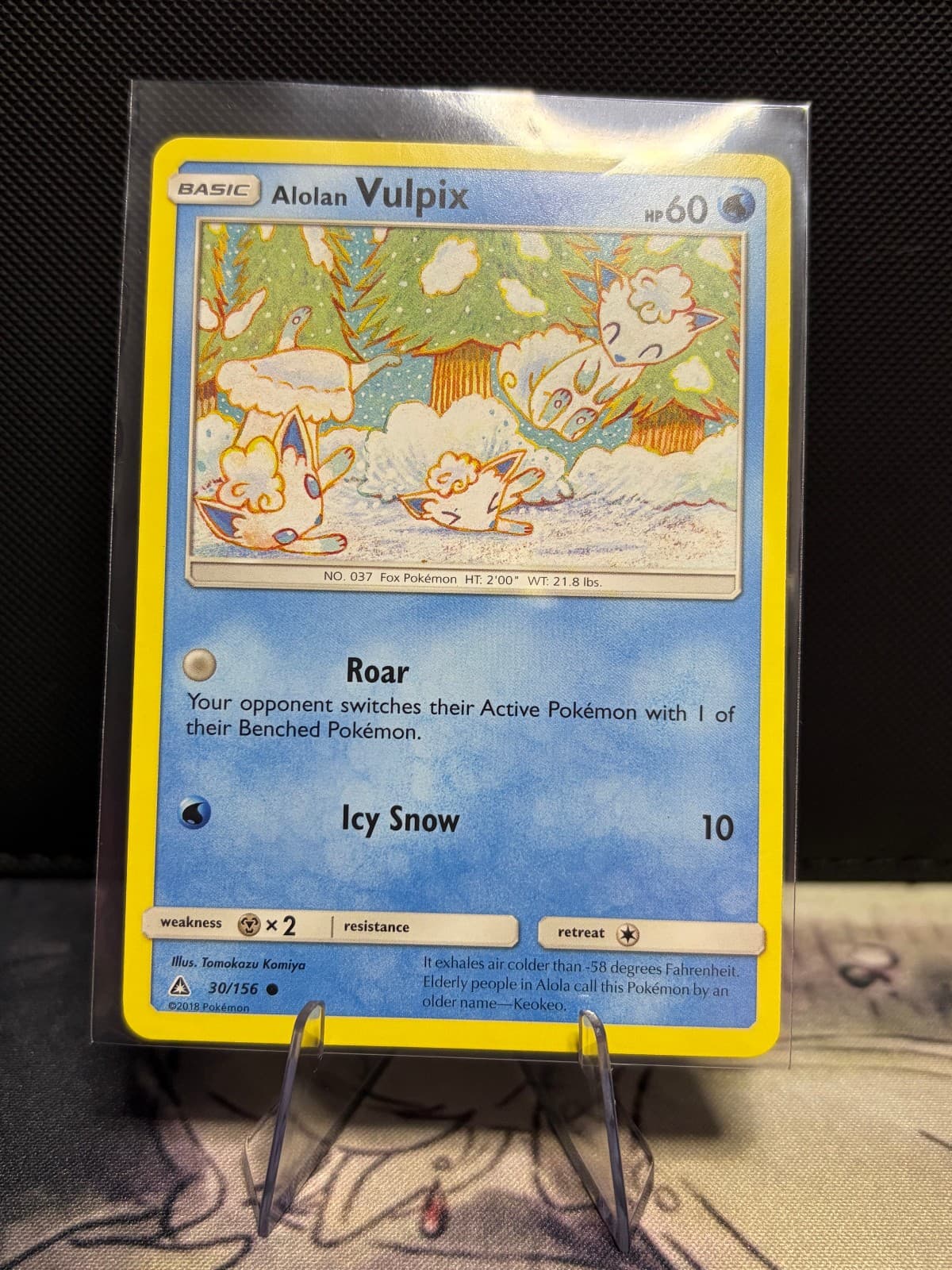 2018 Ultra Prism Alolan Vulpix 30/156