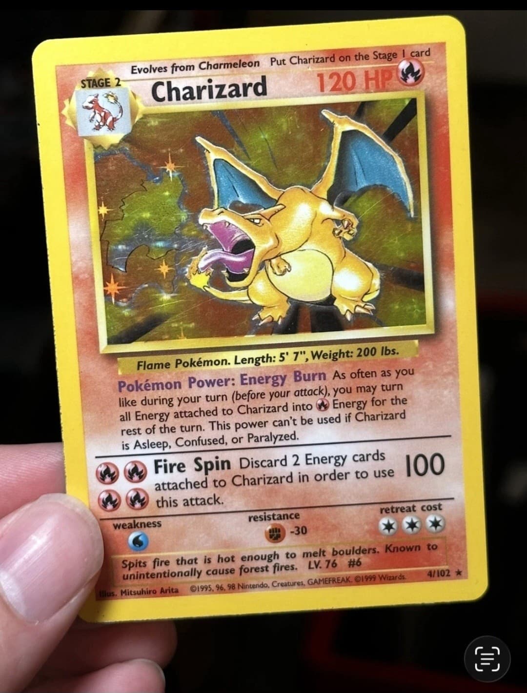 1999 Pokemon Base Set Unlimited Vintage Holo...