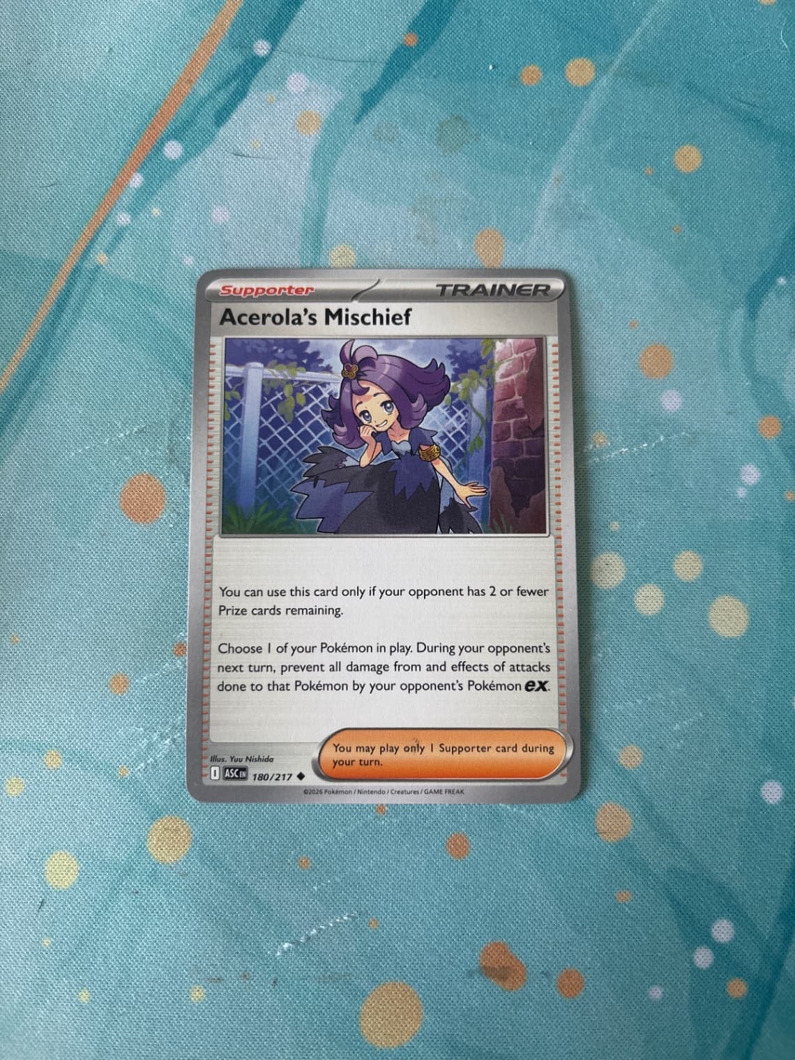 Ascended Heroes Acerola's Mischief 180/217
