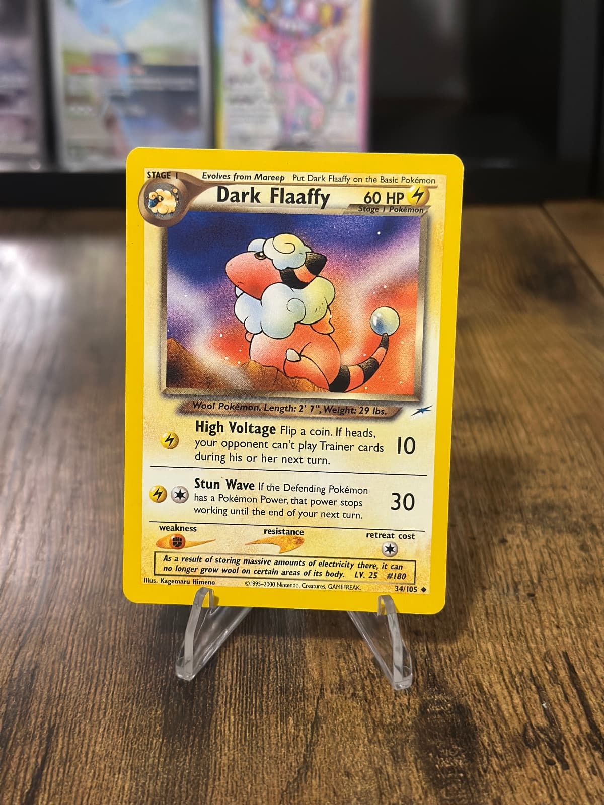 Dark Flaaffy - Neo Destiny 1st Edition (N4) 34/105