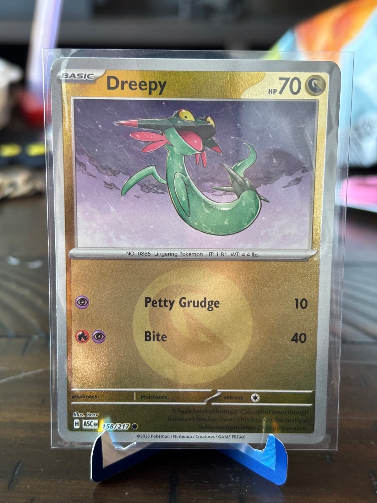 Ascended Heroes Dreepy 158/217 (Energy Reverse...