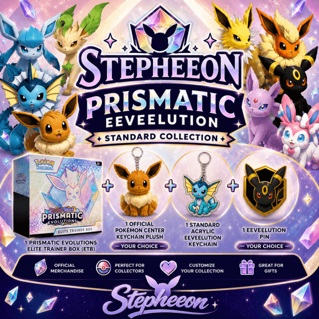 Pokémon Prismatic Evolutions ETB Eeveelution...
