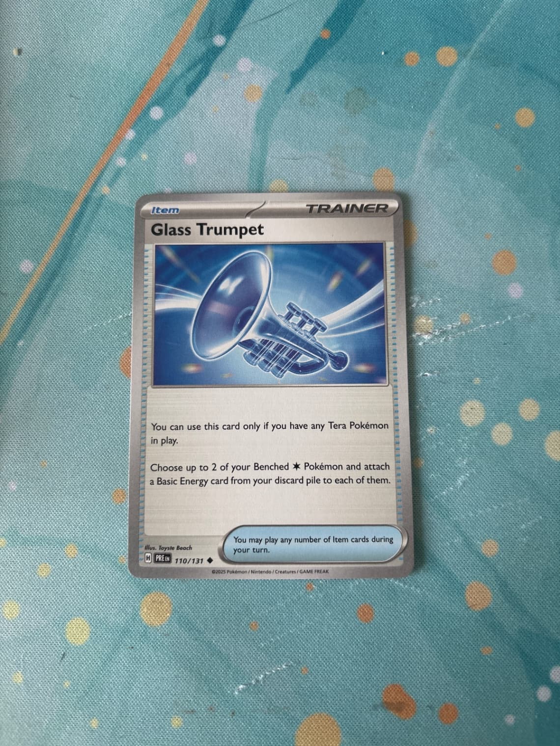 2025 Prismatic Evolutions Glass Trumpet 110/131
