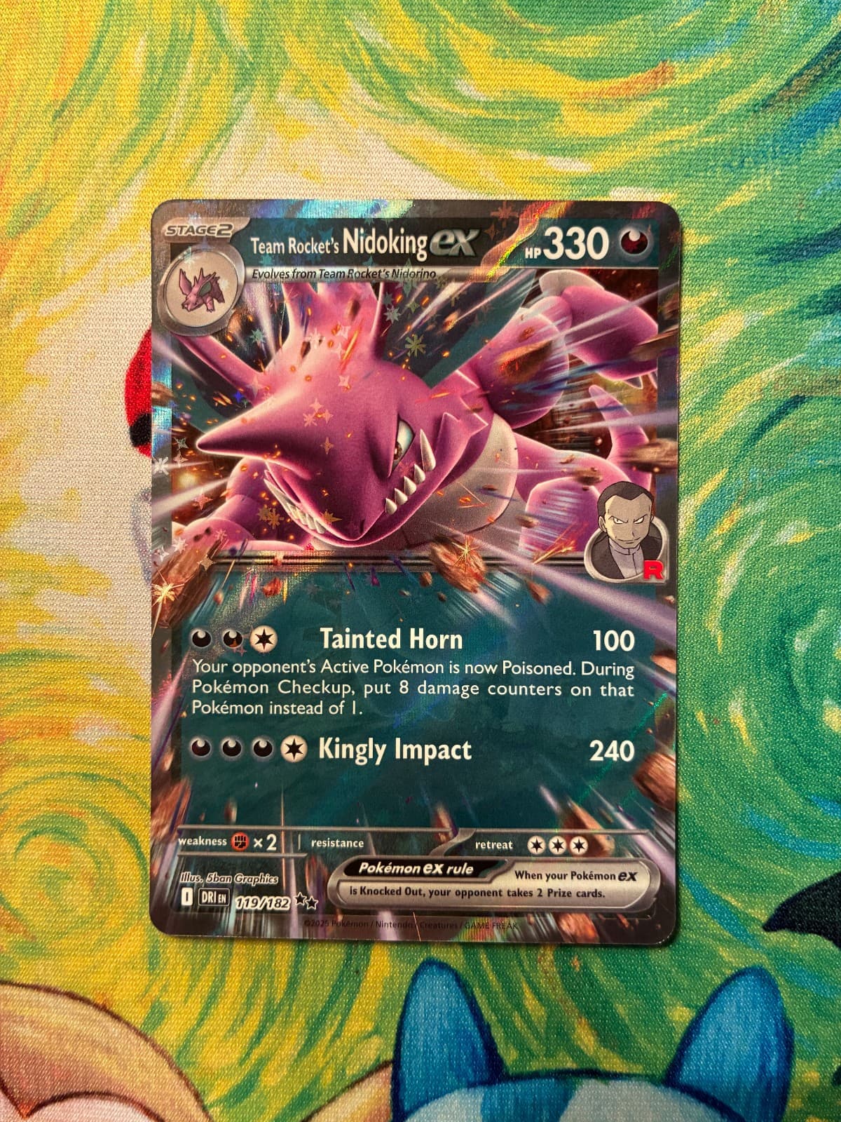 Destined Rivals Team Rocket's Nidoking ex -...