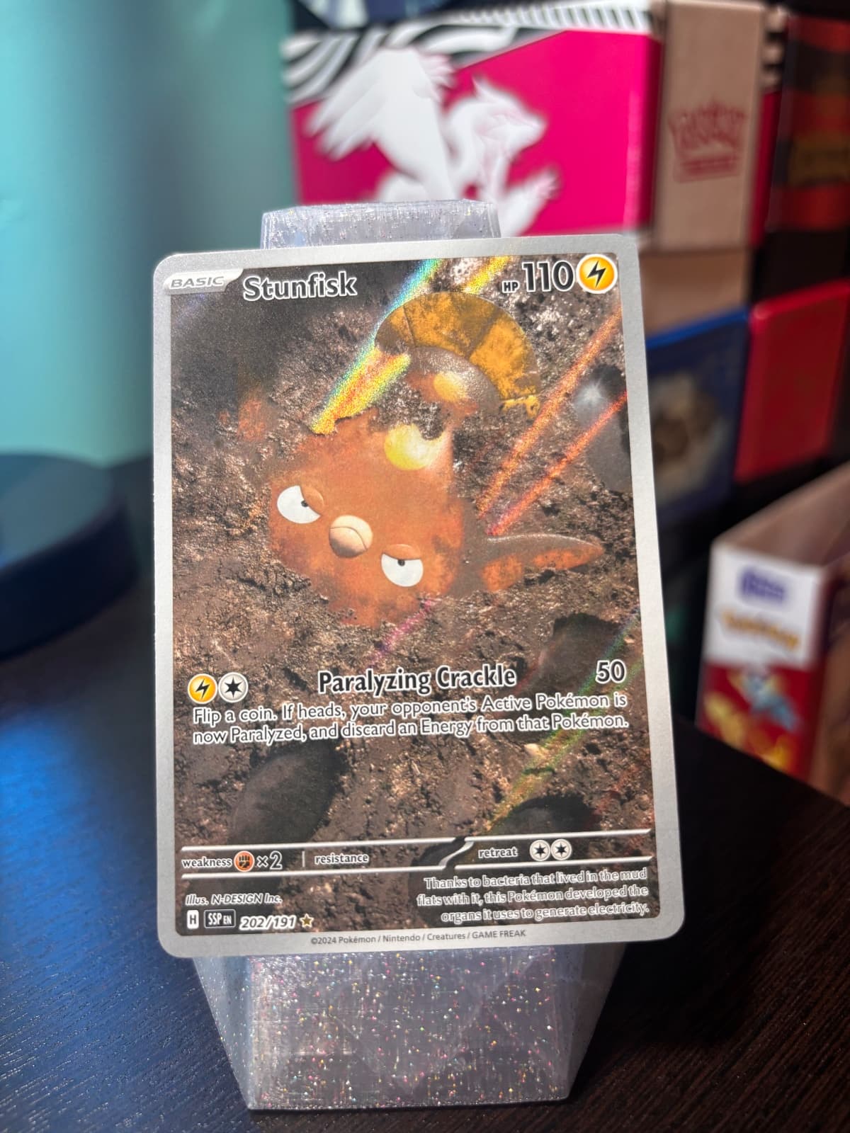 2024 Surging Sparks Stunfisk 202/191...