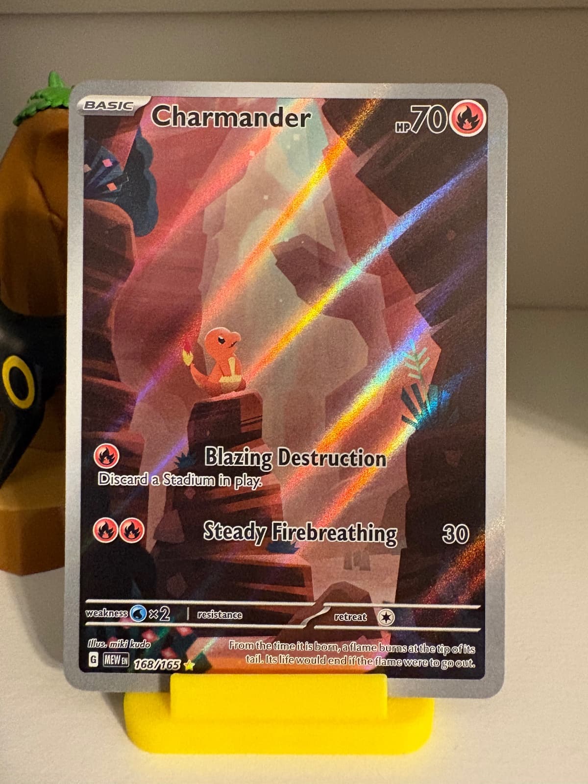 Charmander 168/165 Illustration Rare 151
