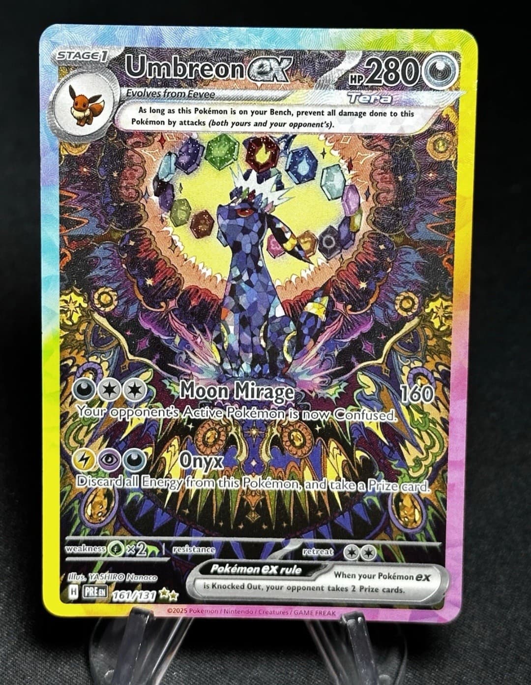 Prismatic Evolutions Umbreon EX Special...