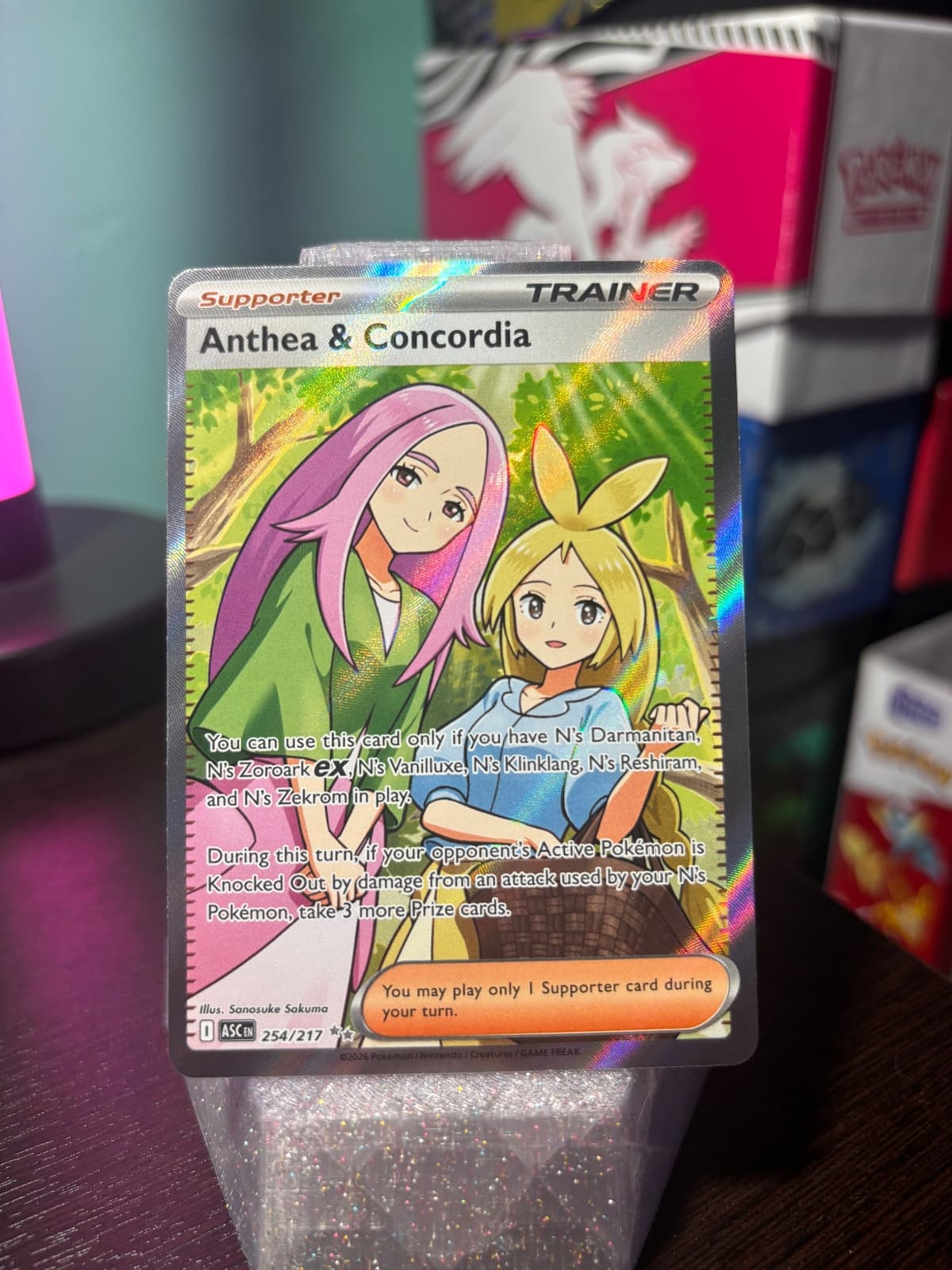 Ascended Heroes Anthea & Concordia 254/217...