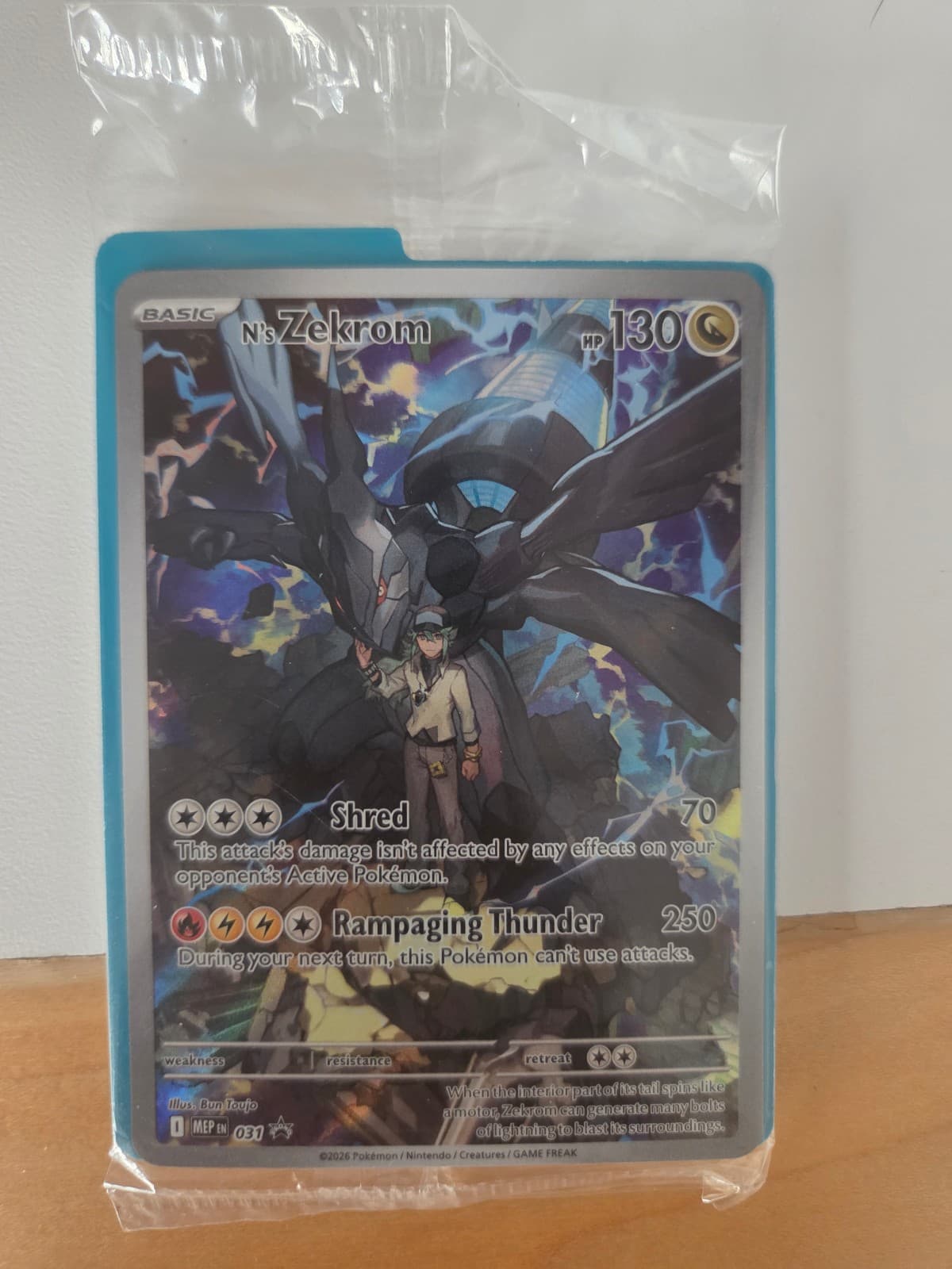 N's Zekrom Ascended Heroes Sealed Promo