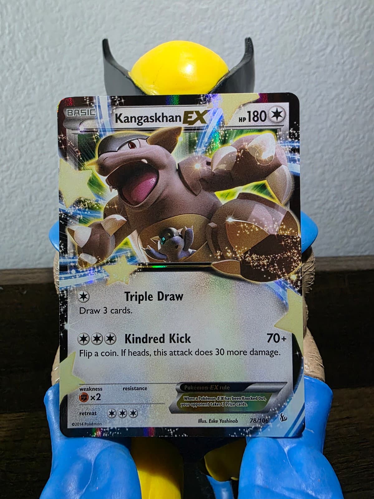 2014 Flashfire Kangaskhan EX 78/106 Ultra Rare