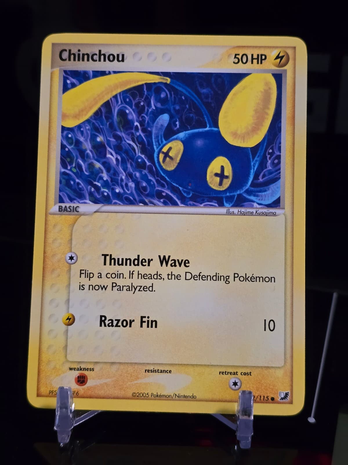 Chinchou 52/115 Unseen Forces Near Mint Common...