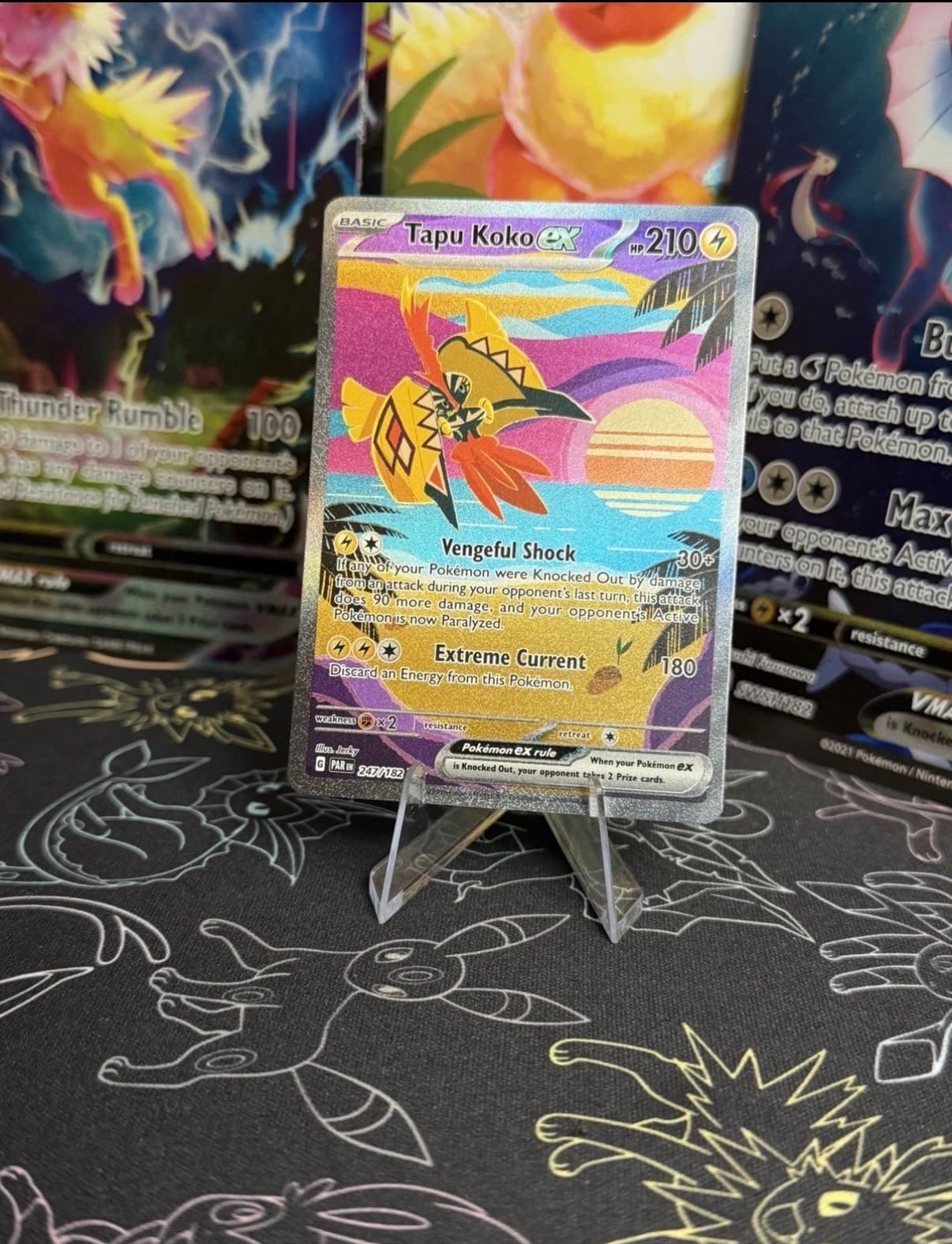 Tapu Koko ex - 247/182 - SV04: Paradox Rift (PAR)