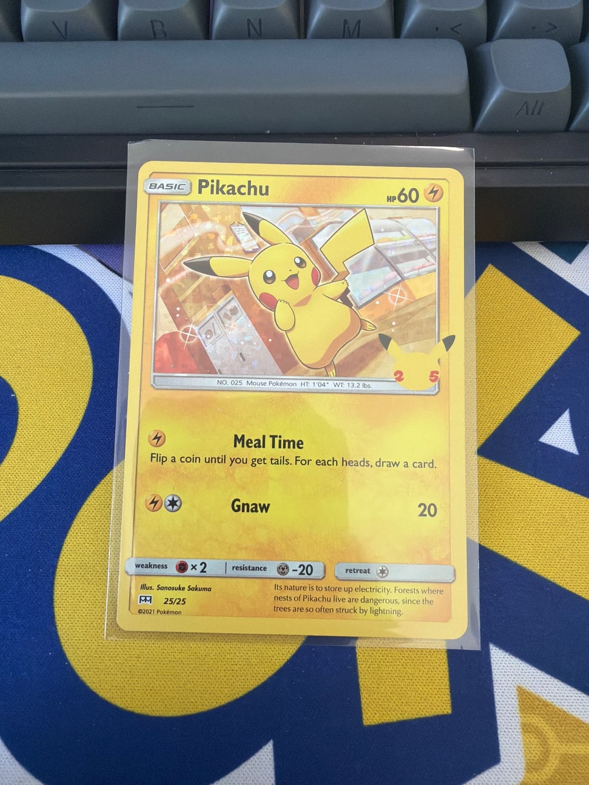 2021 McDonald's Collection Pikachu 25/25