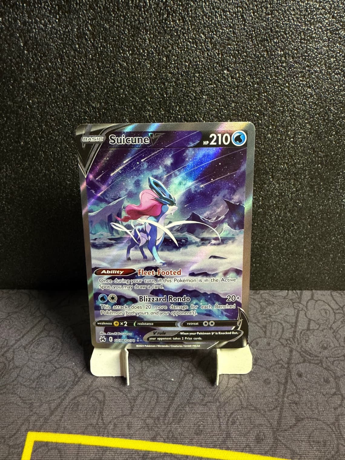 Suicune V crown zenith galarian gallery